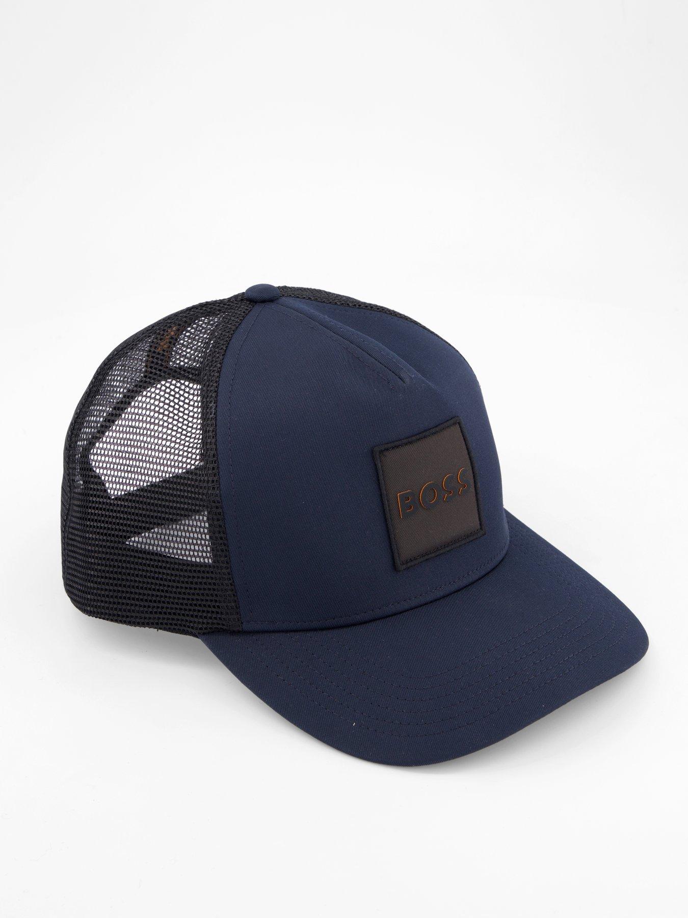 Image 4 of 4 of BOSS Boss Elliot Patch Logo Trucker Cap - Navy