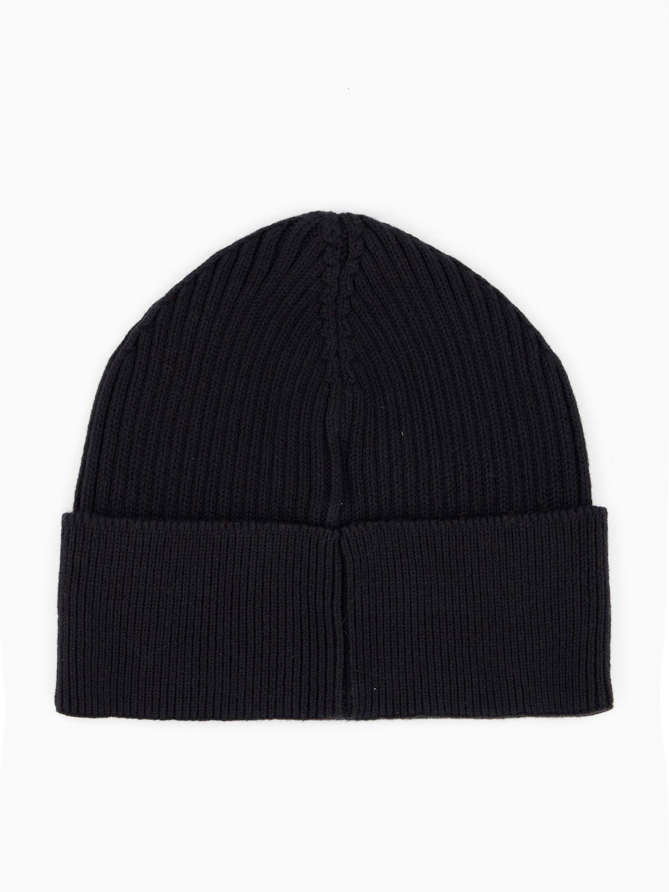 Image 2 of 4 of BOSS Beanie Hat - Navy