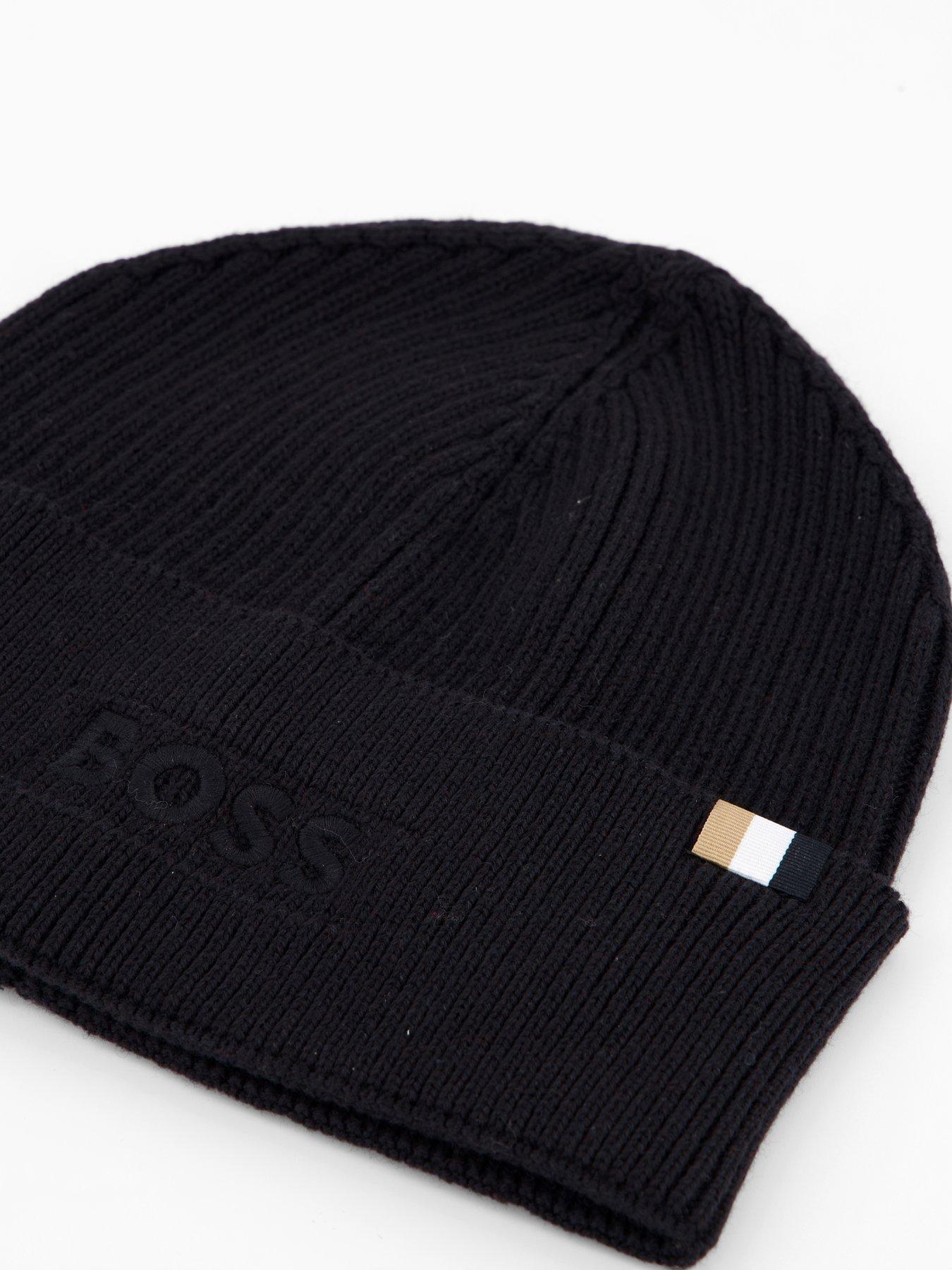 Image 3 of 4 of BOSS Beanie Hat - Navy
