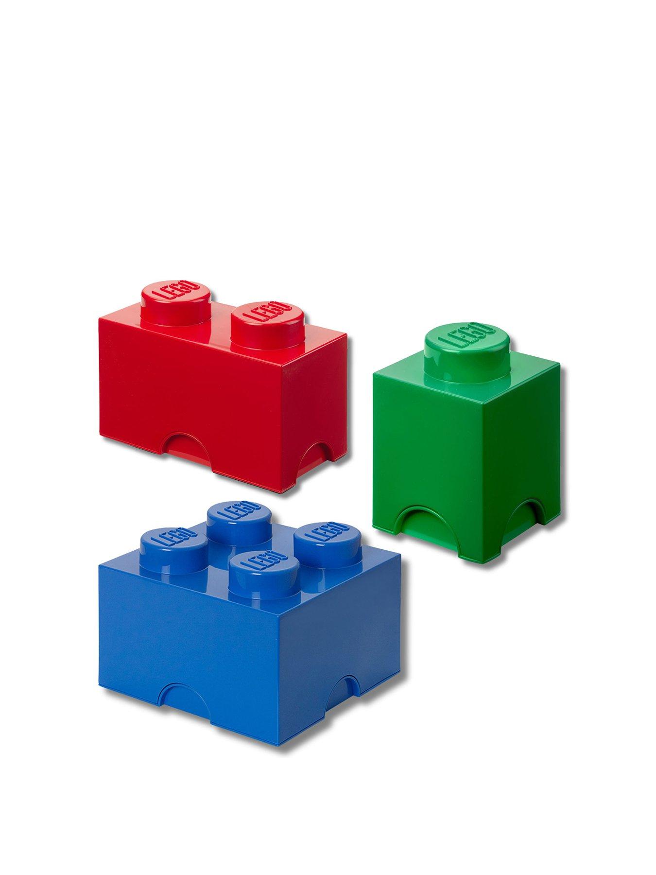 undefined Set Of 3 Storage Lego Bricks