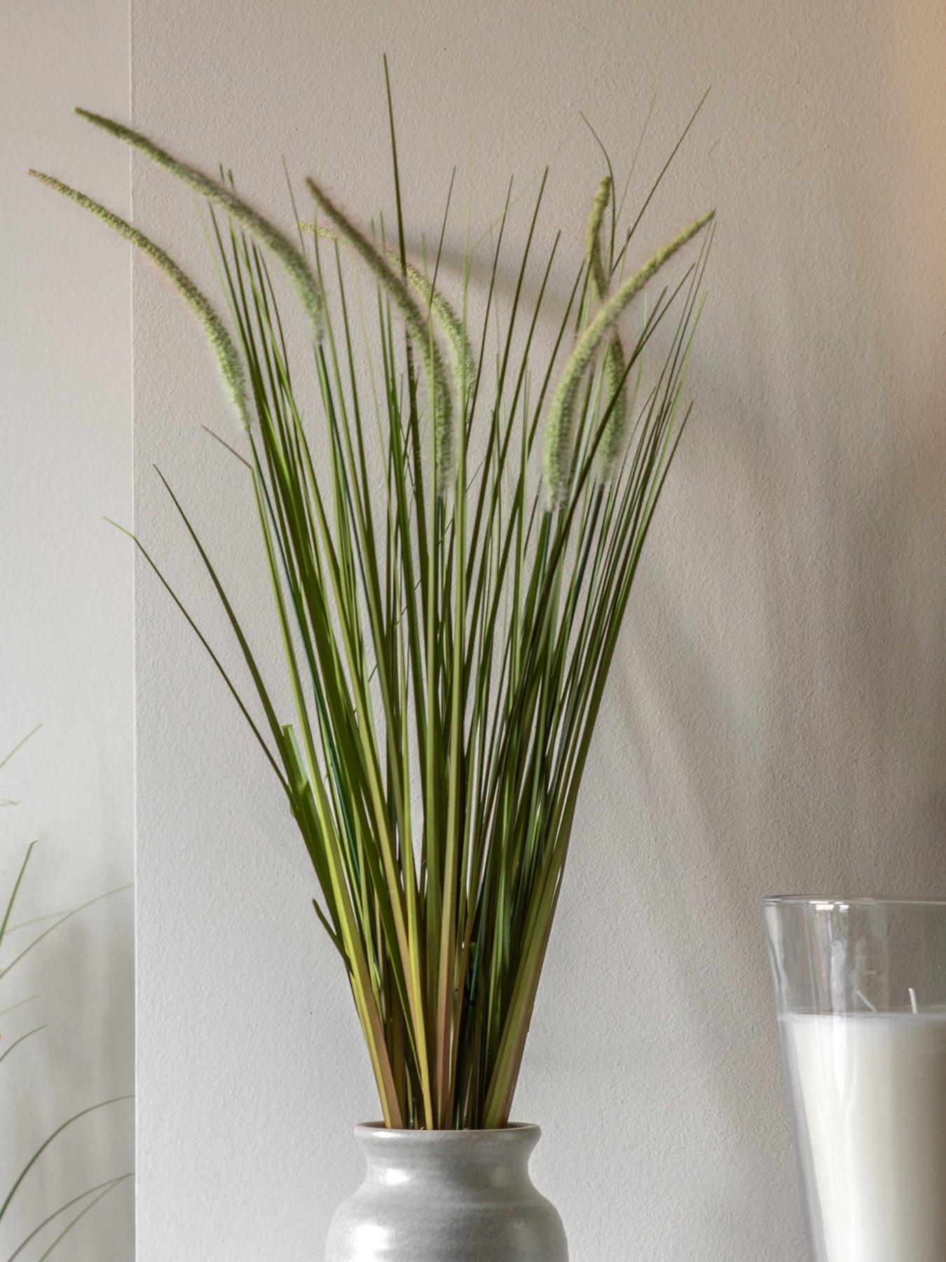 Image 1 of 6 of Gallery Direct Potted Grass With Feathered Wildflower