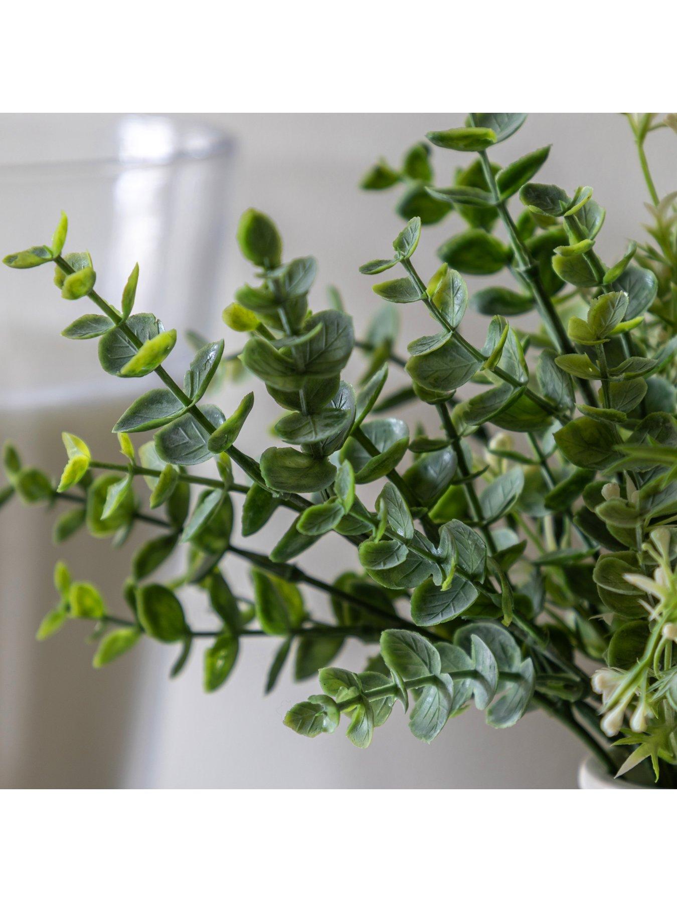 Image 3 of 6 of Gallery Direct Retro Vase With Eucalyptus