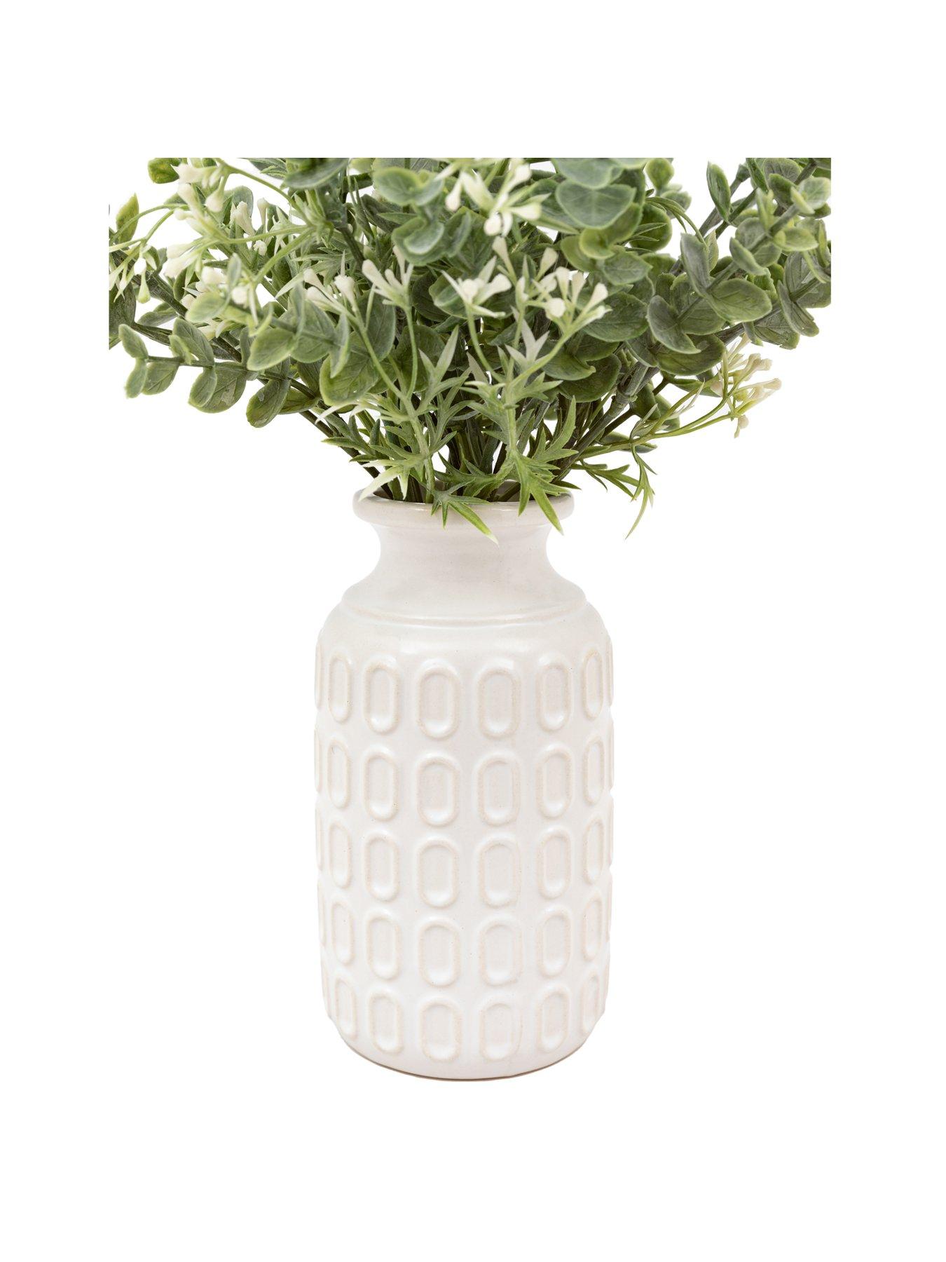 Image 6 of 6 of Gallery Direct Retro Vase With Eucalyptus