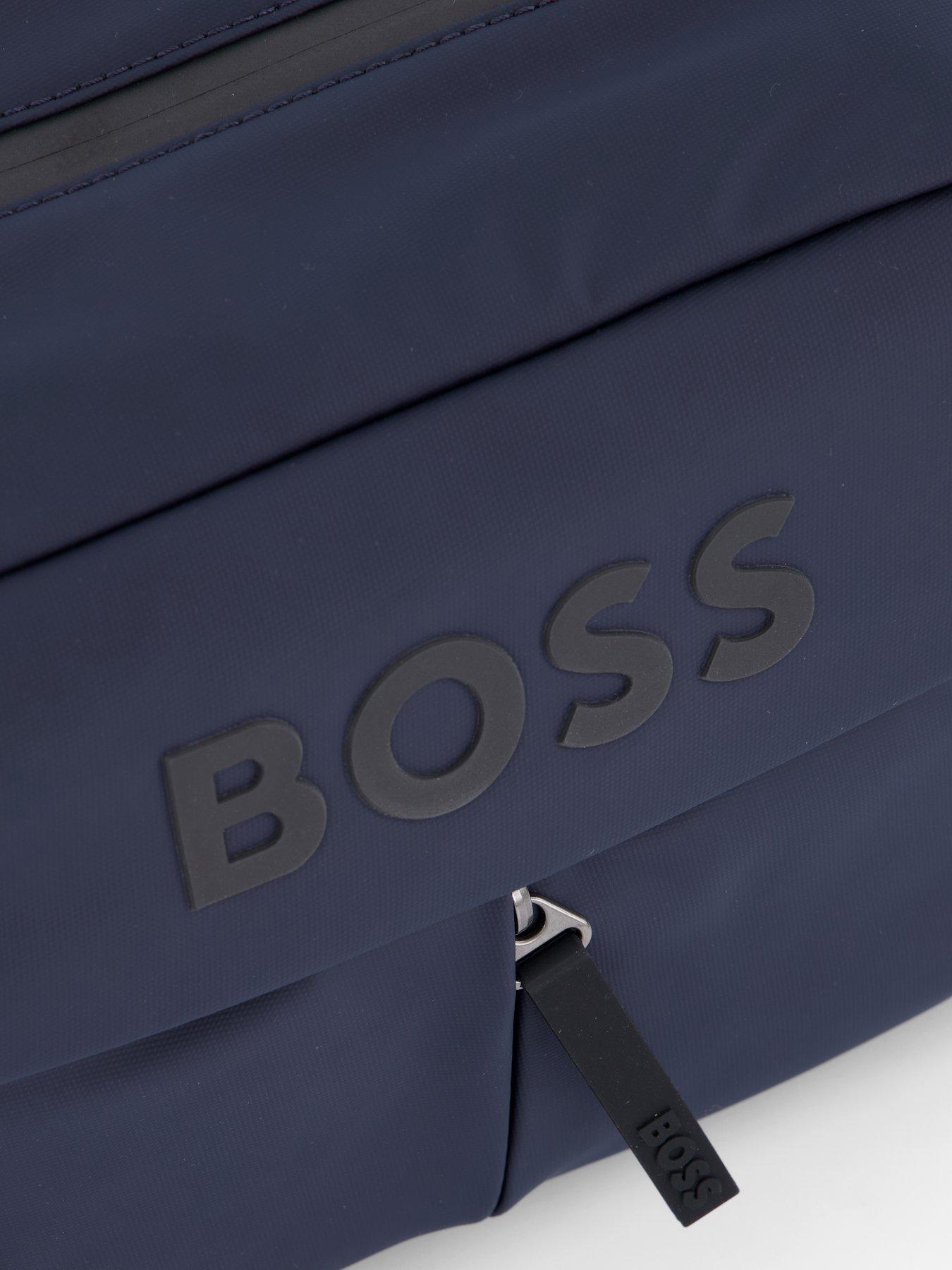  image of boss-stormy-nylon-washbag-navy