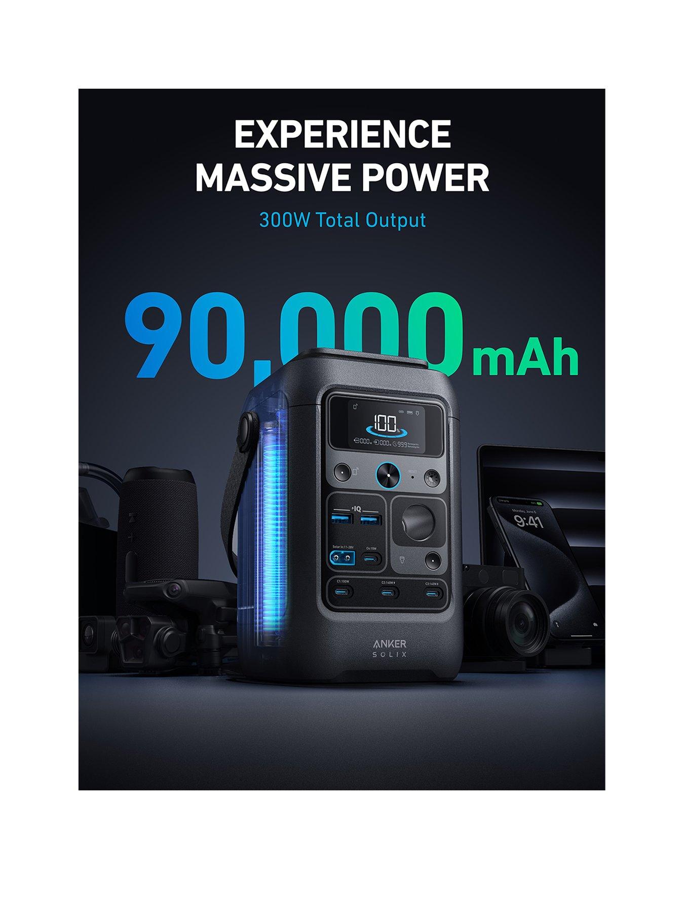 Image 2 of 8 of Anker SOLIX C300X DC Portable Power Station