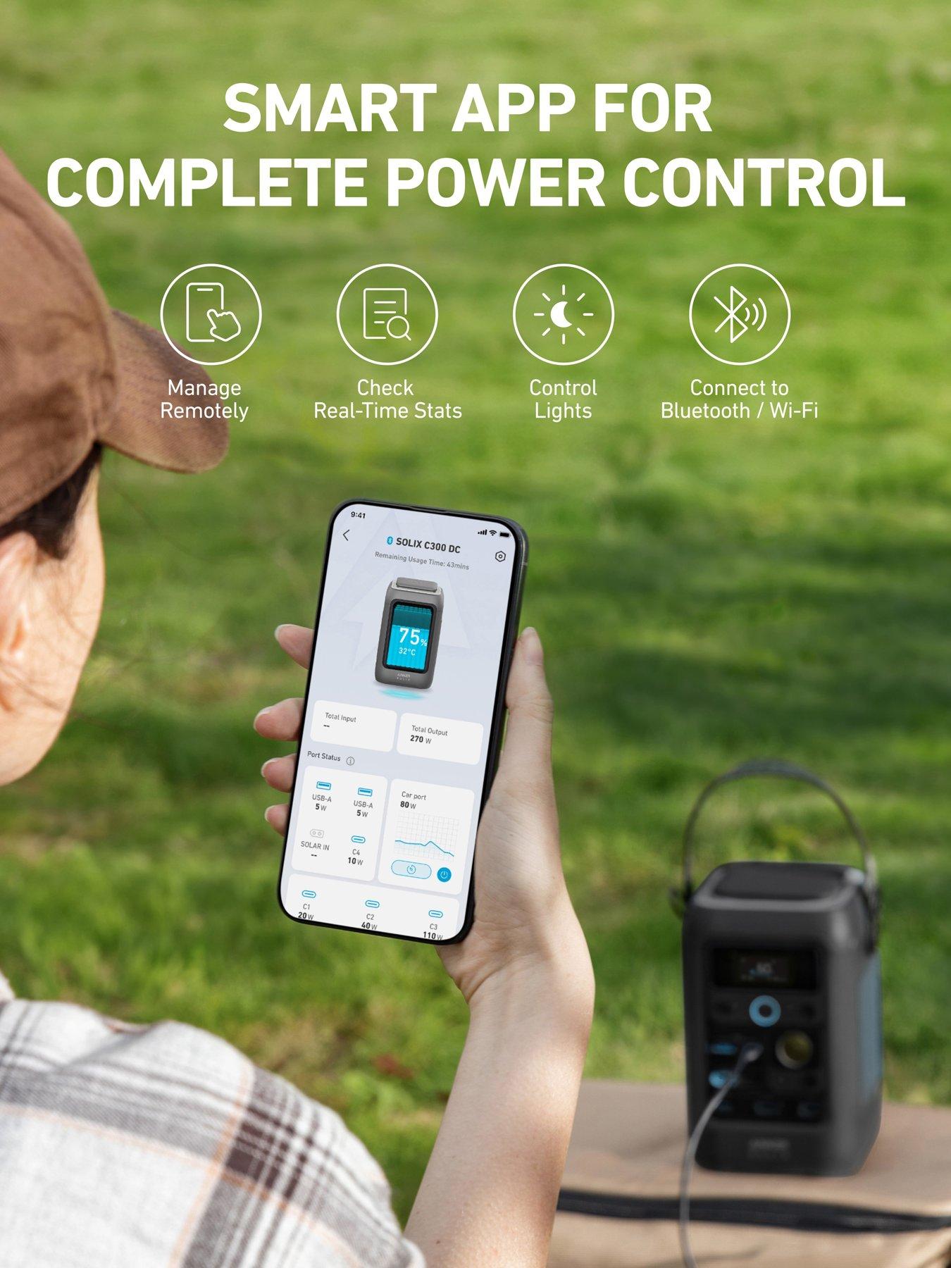 Image 7 of 8 of Anker SOLIX C300X DC Portable Power Station