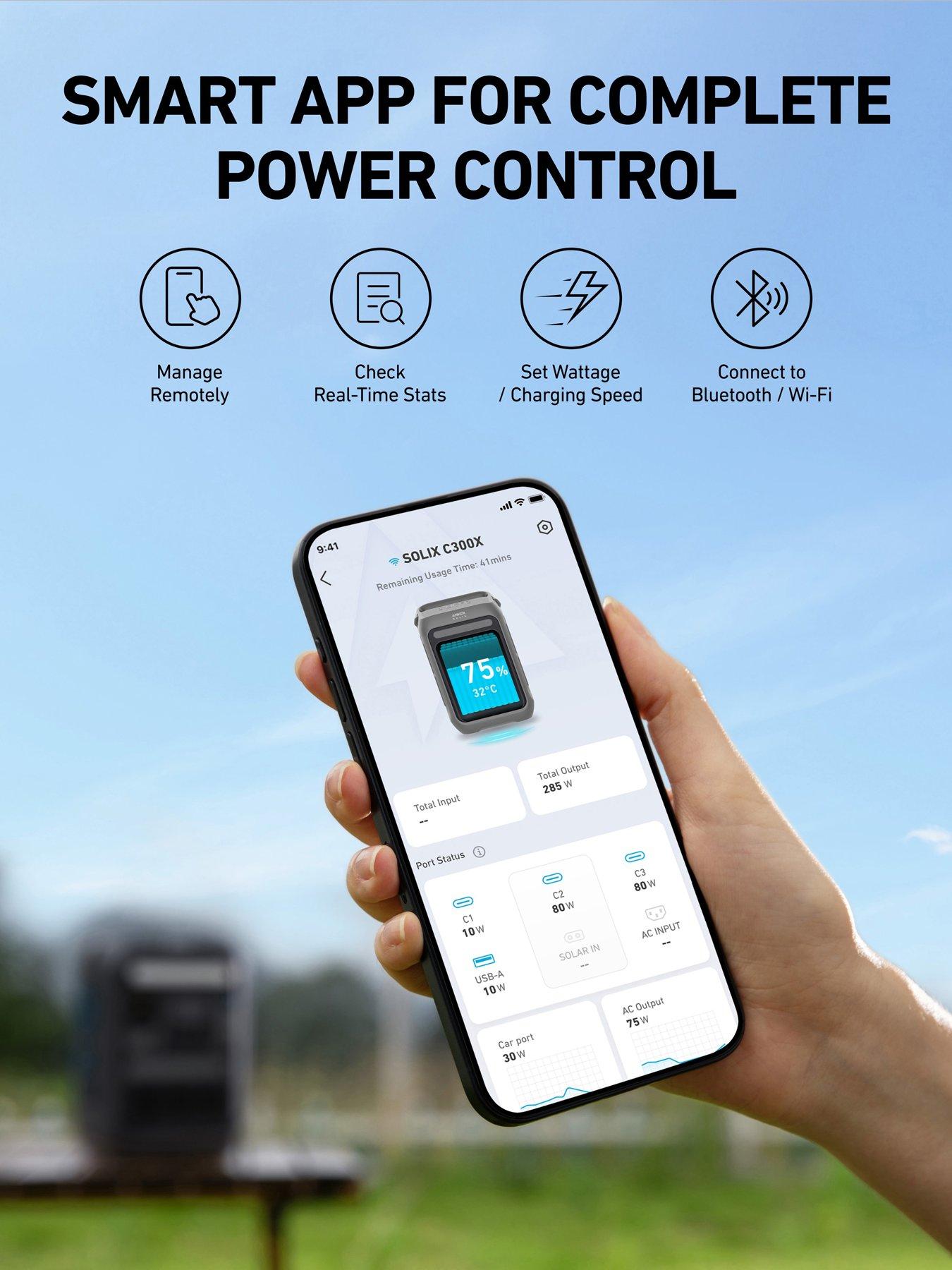 Image 7 of 8 of Anker SOLIX SOLIX C300X Portable Power Station