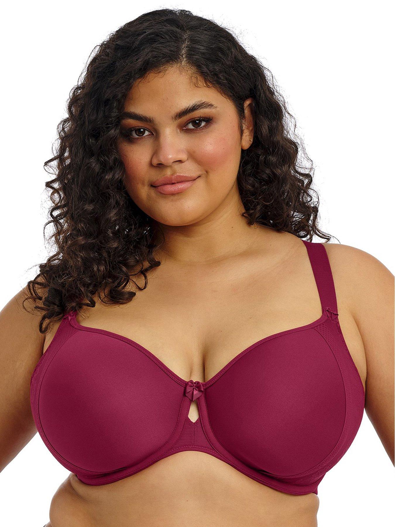 Image 2 of 4 of Elomi Nerina Underwire Moulded Spacer Bra- Rouge Red
