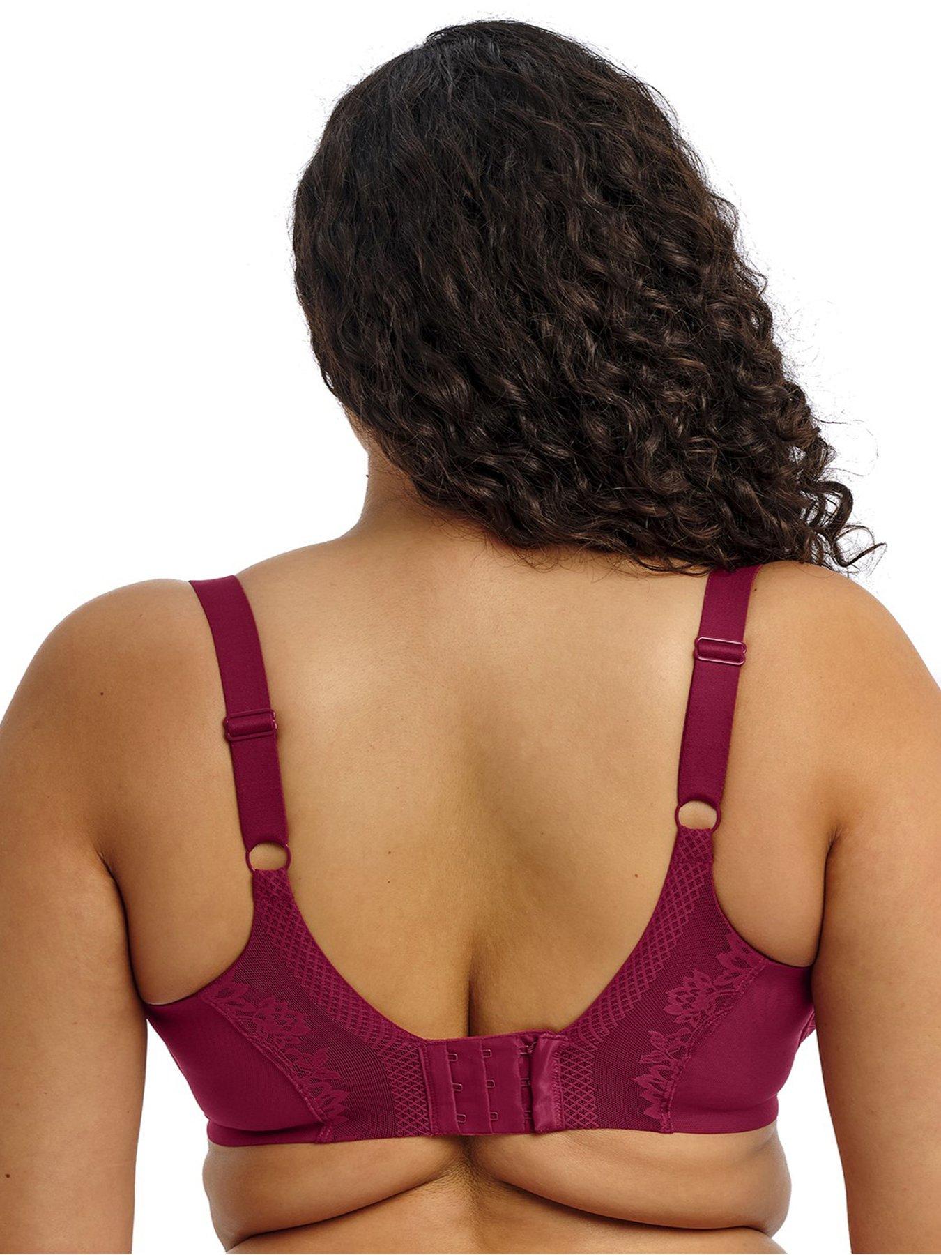  image of elomi-nerina-underwire-moulded-spacer-bra--rouge-red
