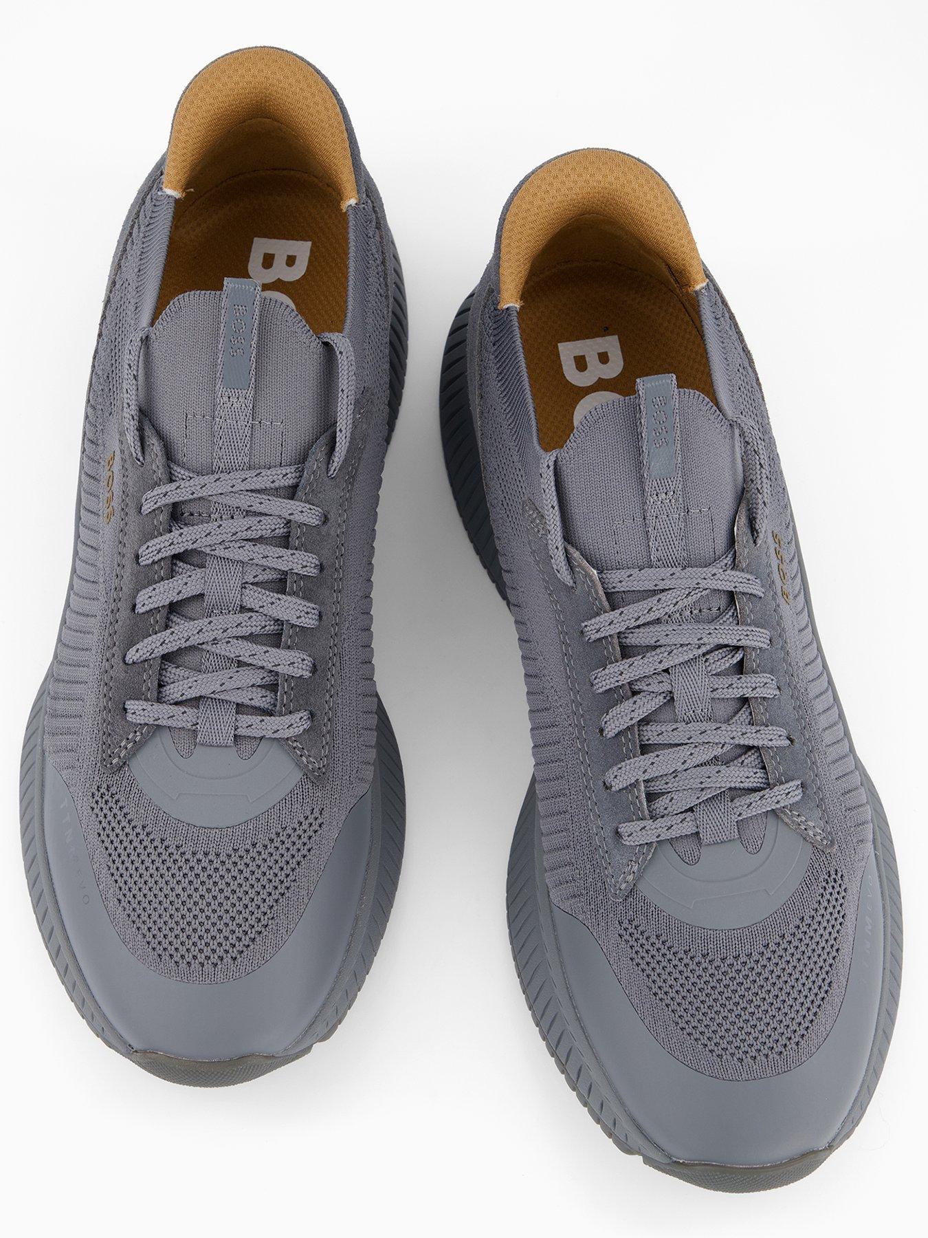 Image 3 of 7 of BOSS Boss Ttnm Evo Knitted Runner - Grey