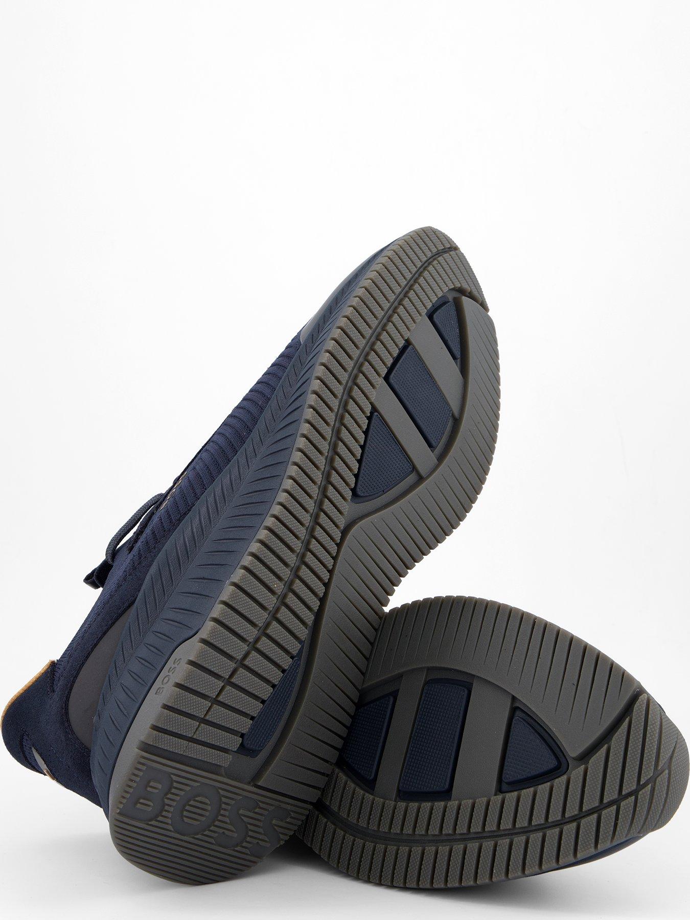Image 4 of 7 of BOSS Ttnm Evo Knitted Runner - Navy