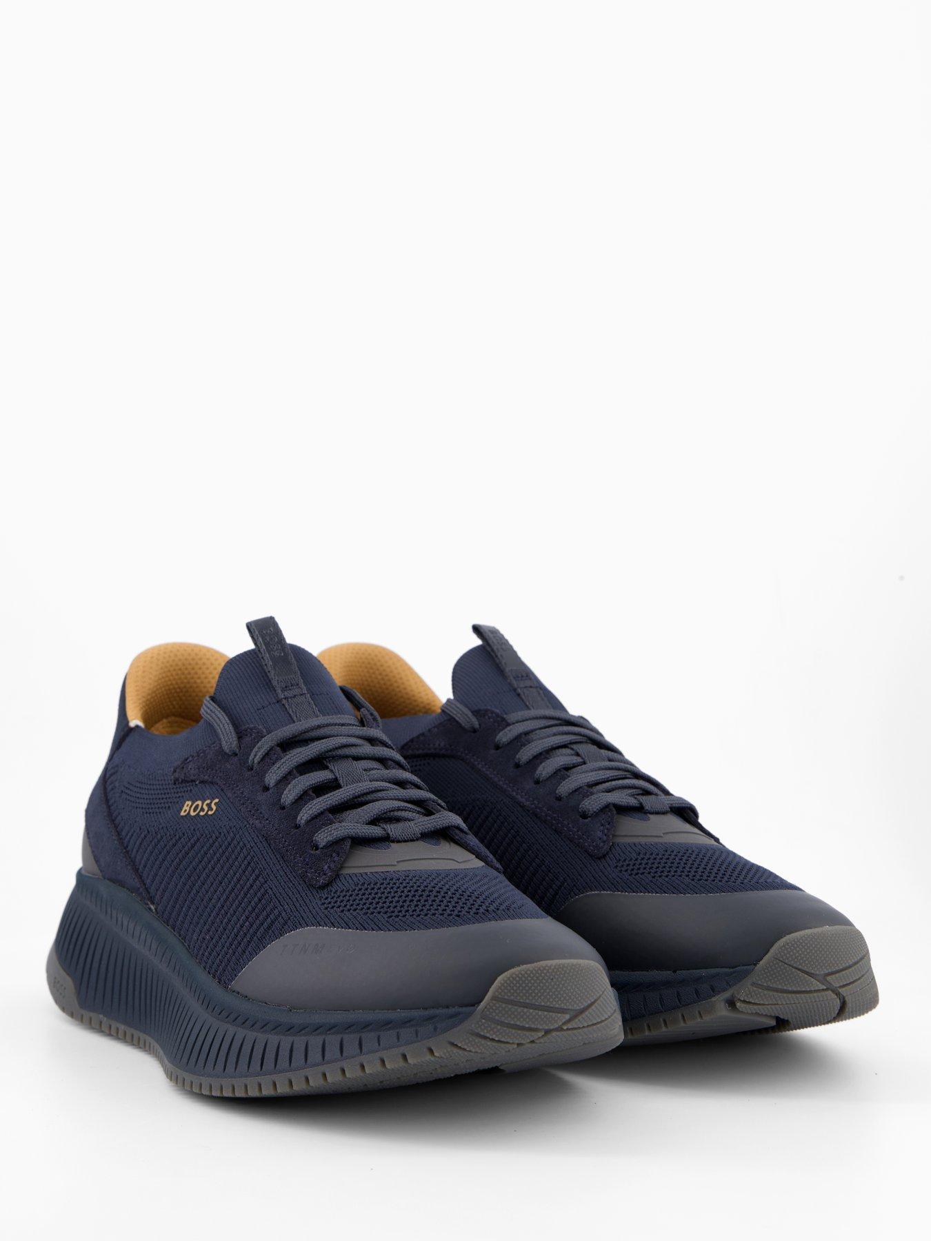 Image 6 of 7 of BOSS Ttnm Evo Knitted Runner - Navy
