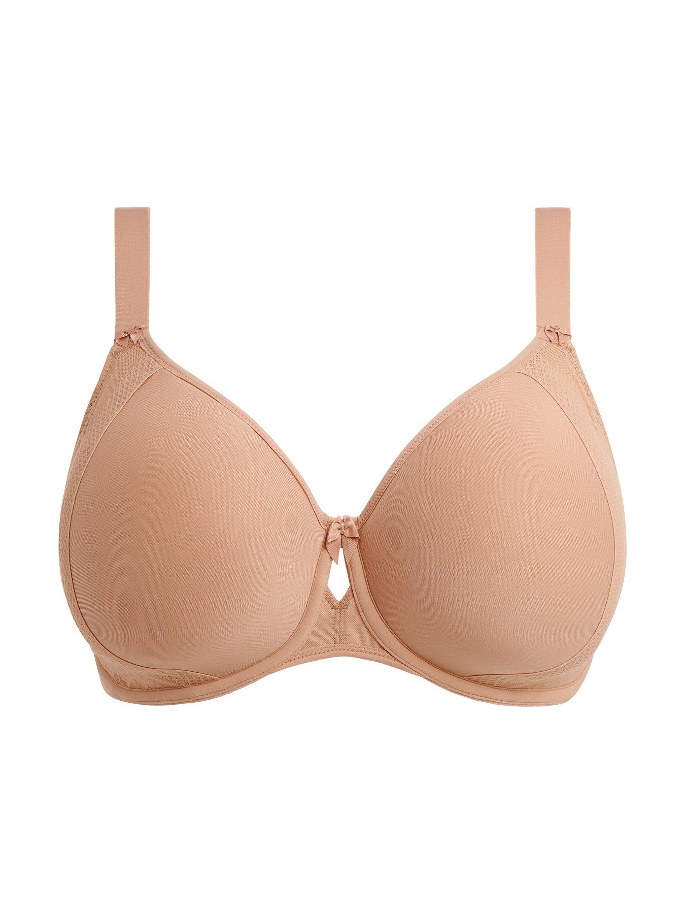 Image 4 of 4 of Elomi Nerina Underwire Moulded Spacer Bra-sahara - Beige
