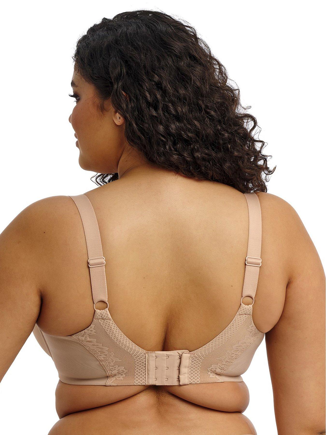  image of elomi-nerina-underwire-stretch-plunge-bra-sahara-beige