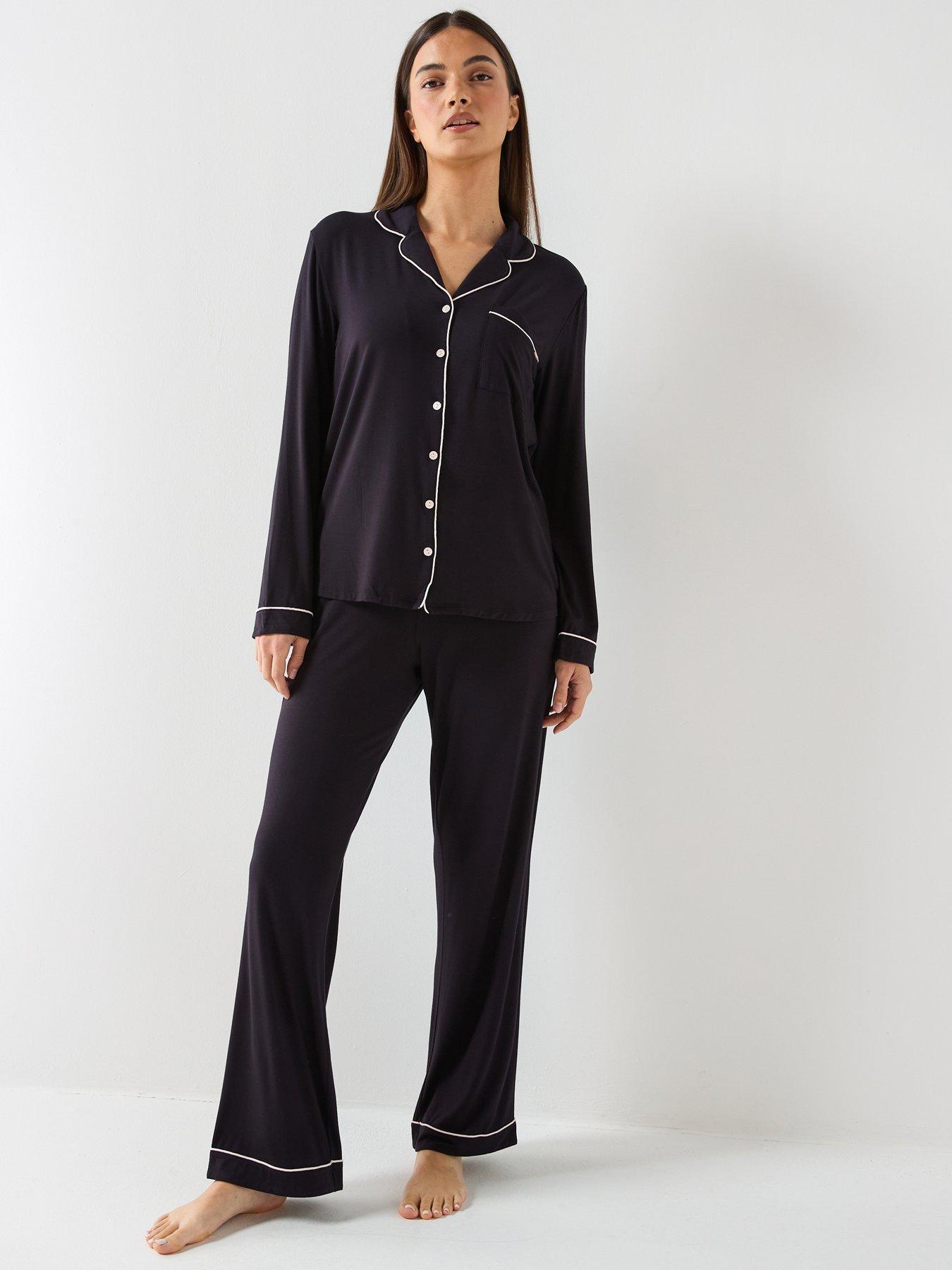 DORINA Dorina Charli Pyjama Top And Pants - Black/black