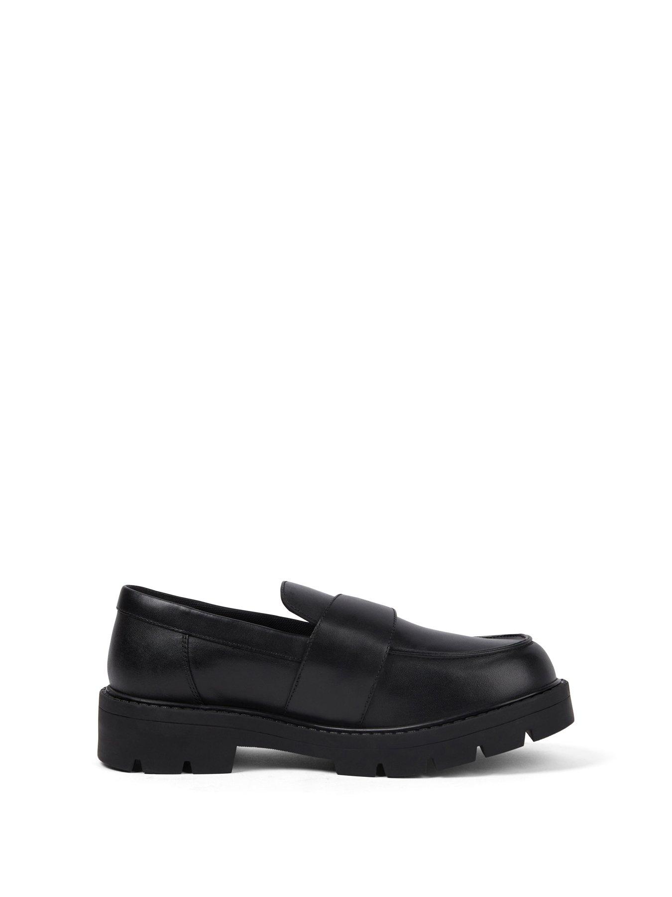 Image 7 of 7 of Kickers Kori Monk Strap Leather Shoe - Black