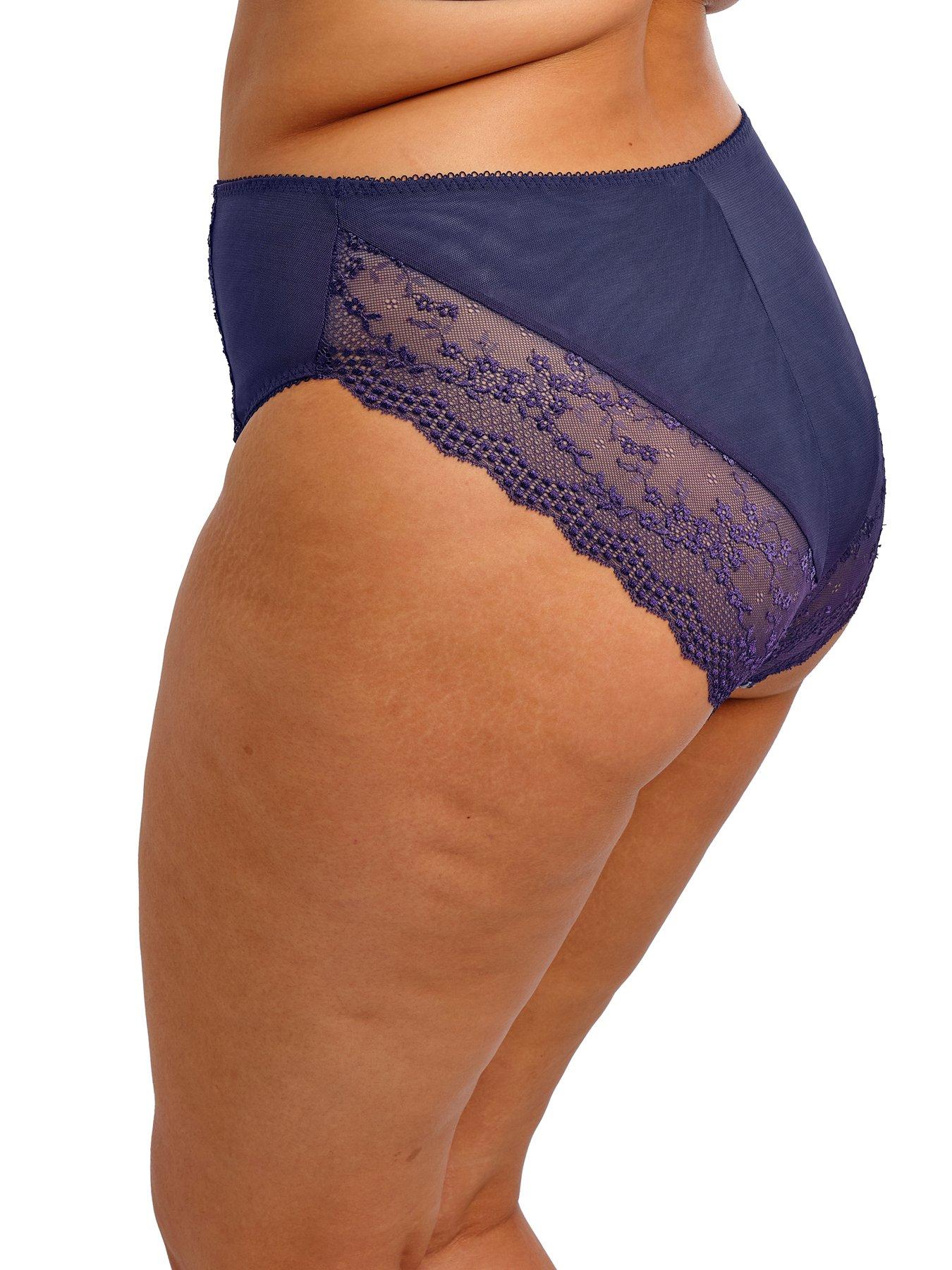 Image 2 of 3 of Elomi Lucie High Leg Brief-midnight
