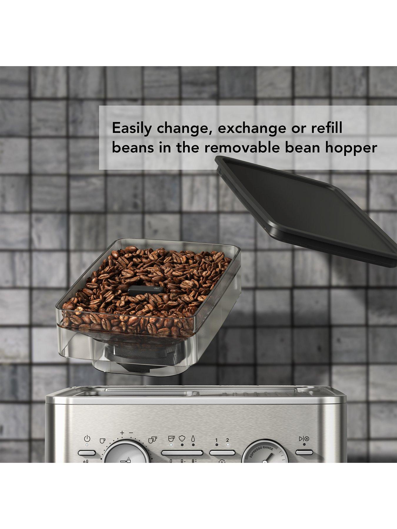  image of kitchenaid-semi-automatic-espresso-machine-with-burr-grinder-stainless-steel