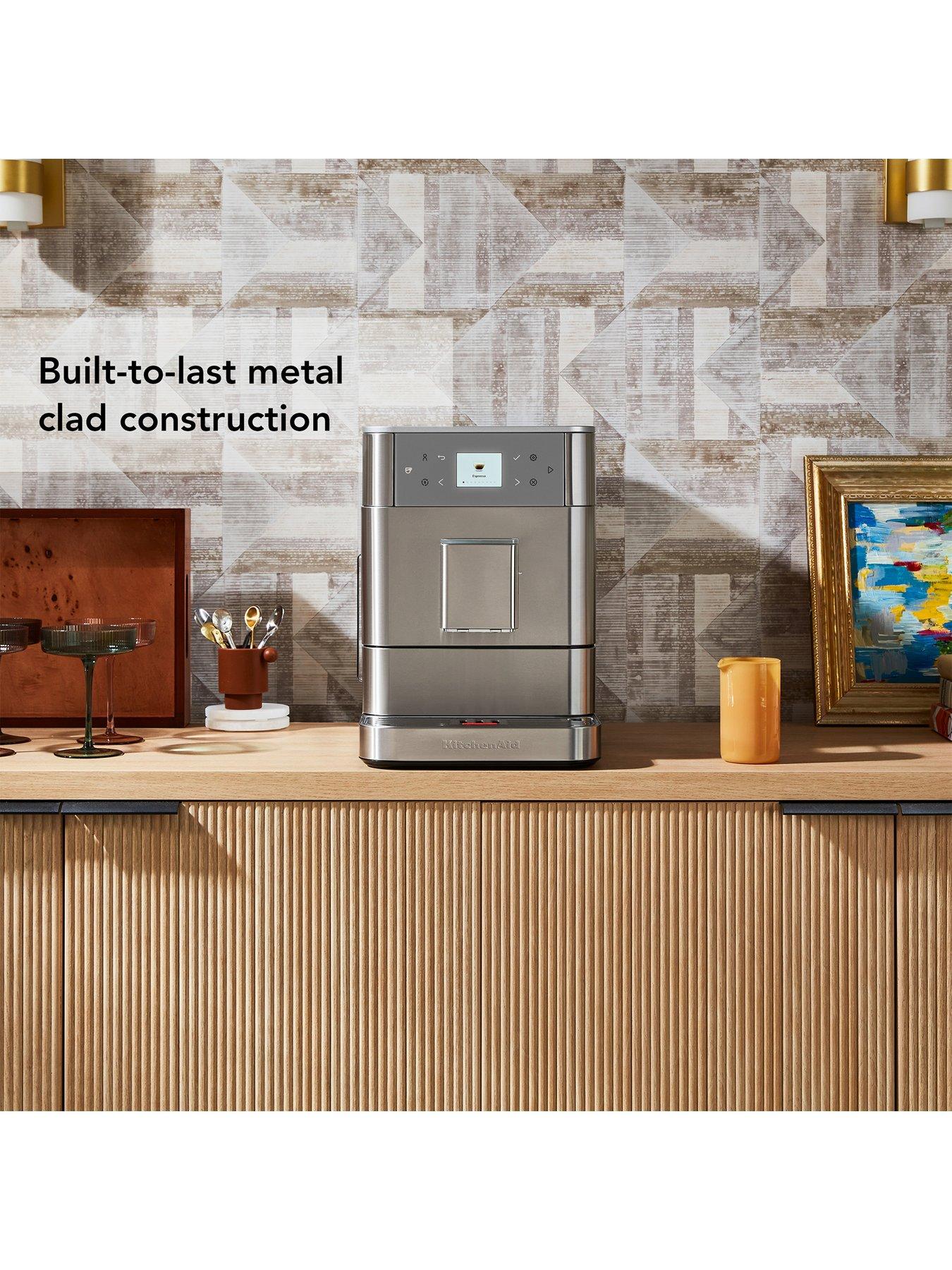  image of kitchenaid-fully-automatic-espresso-machine-kf6-stainless-steel