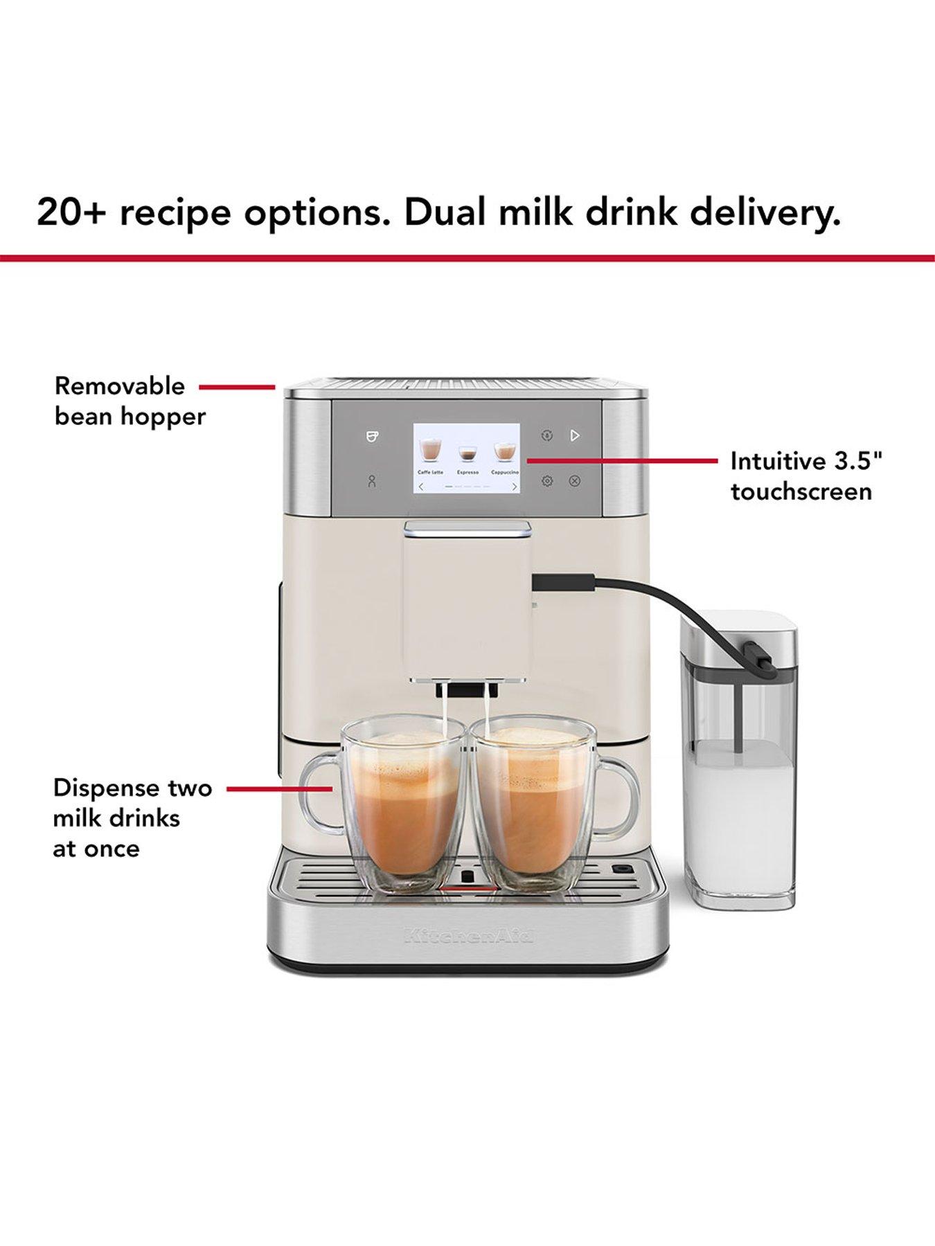 Image 5 of 7 of KitchenAid Fully Automatic Espresso Machine KF7 - Porcelain