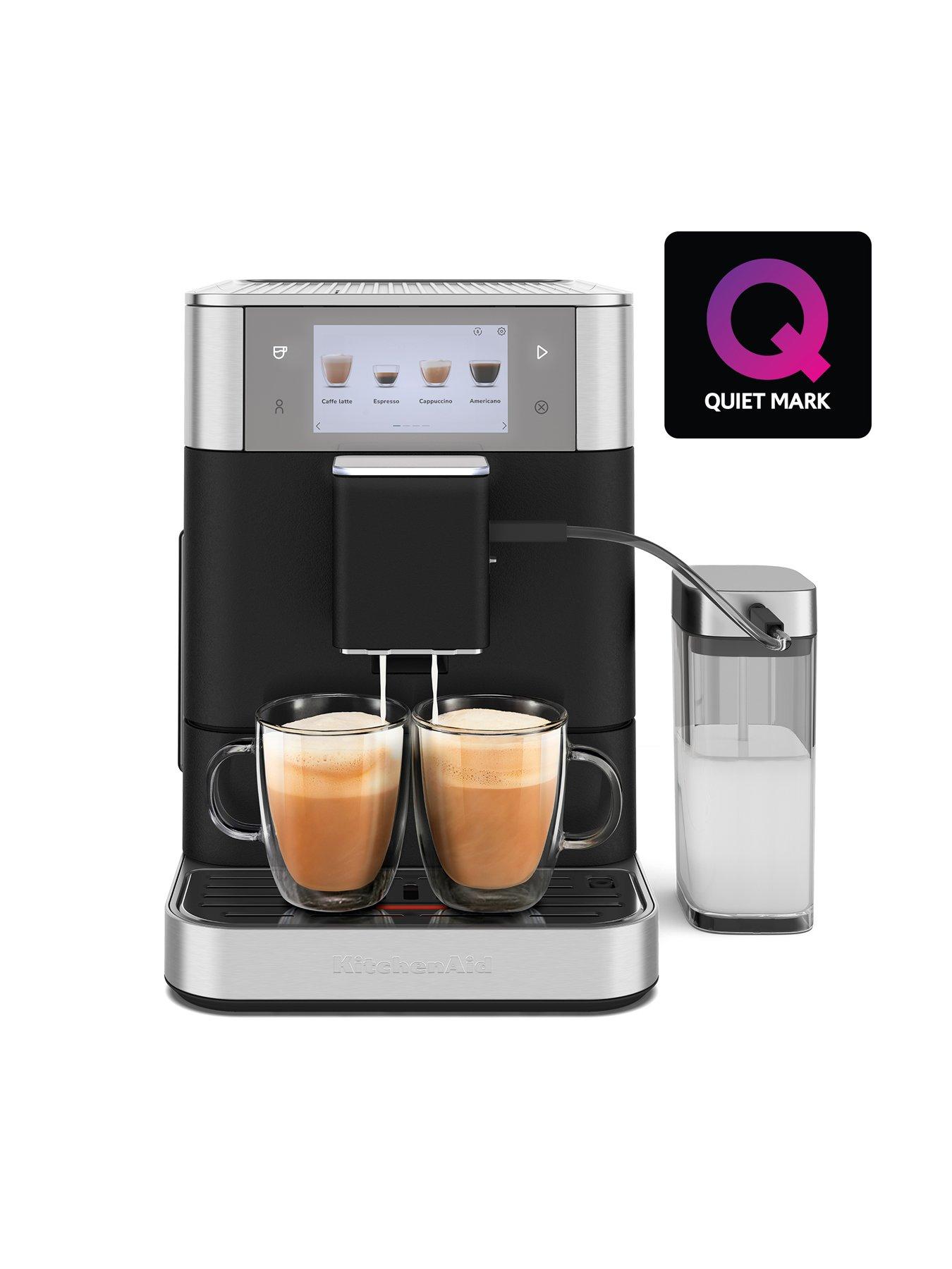  image of kitchenaid-fully-automatic-espresso-machine-kf8-cast-iron-black