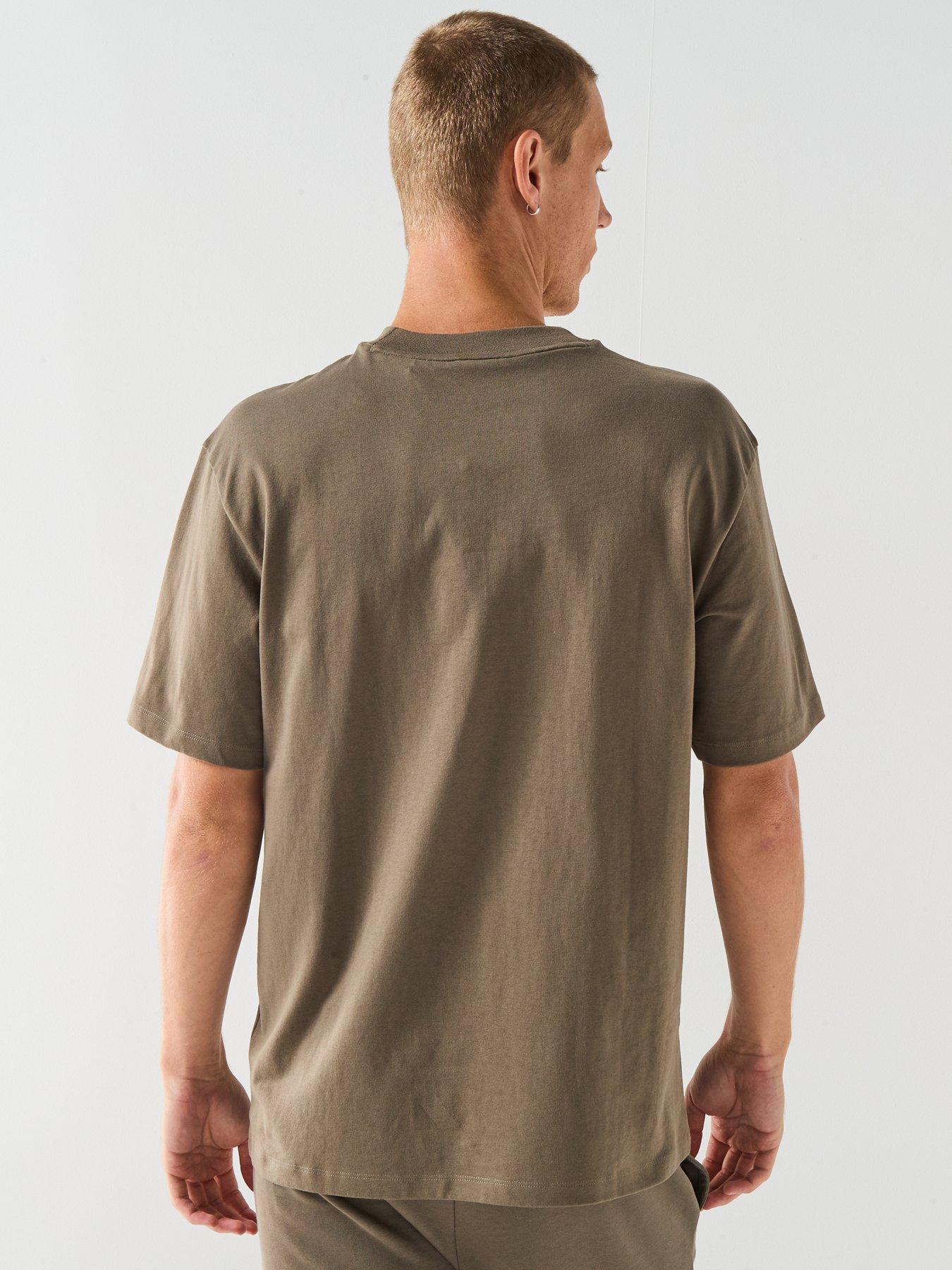 Image 2 of 6 of HUGO Dapolino Relaxed Fit T-Shirt - Grey