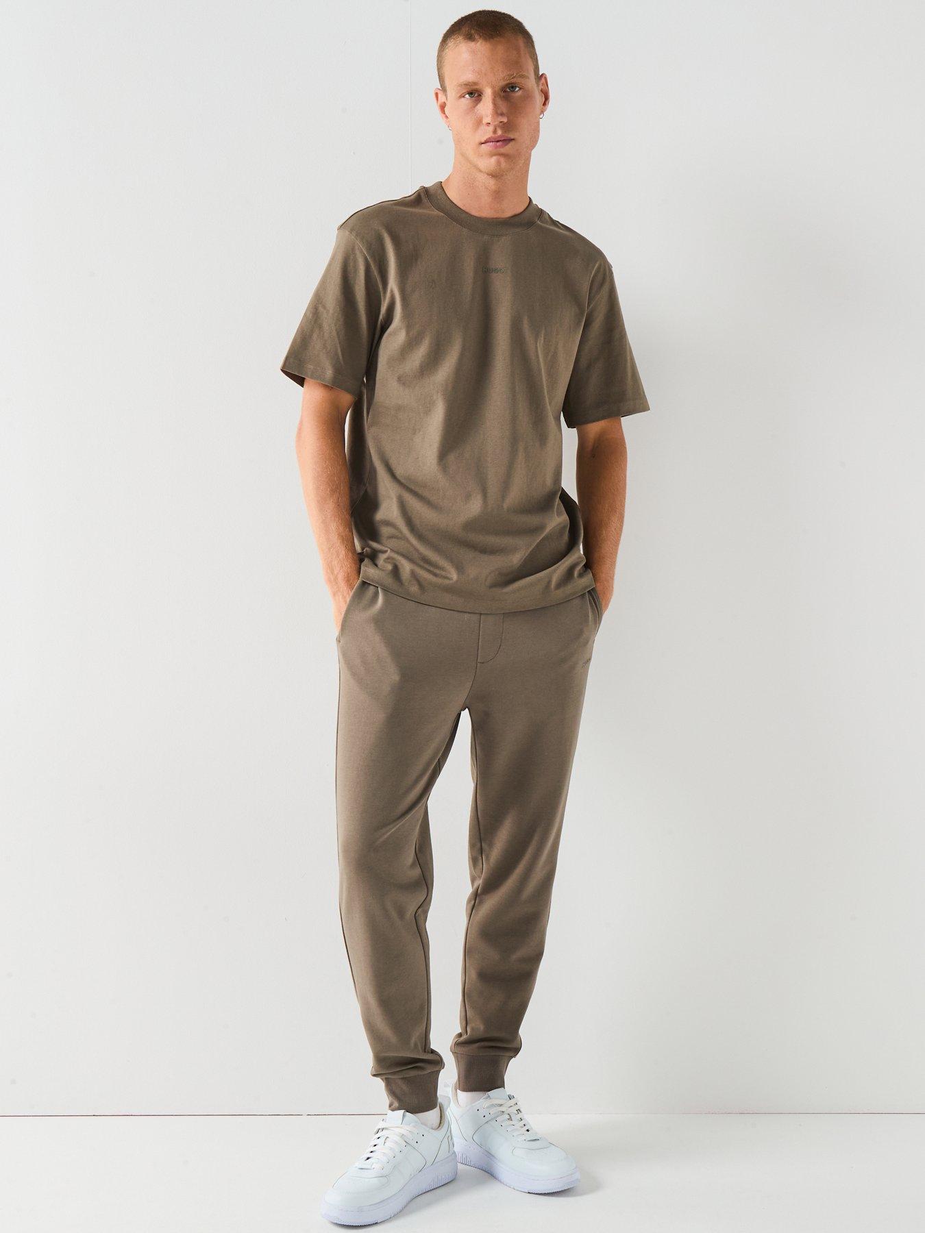 Image 3 of 6 of HUGO Dapolino Relaxed Fit T-Shirt - Grey