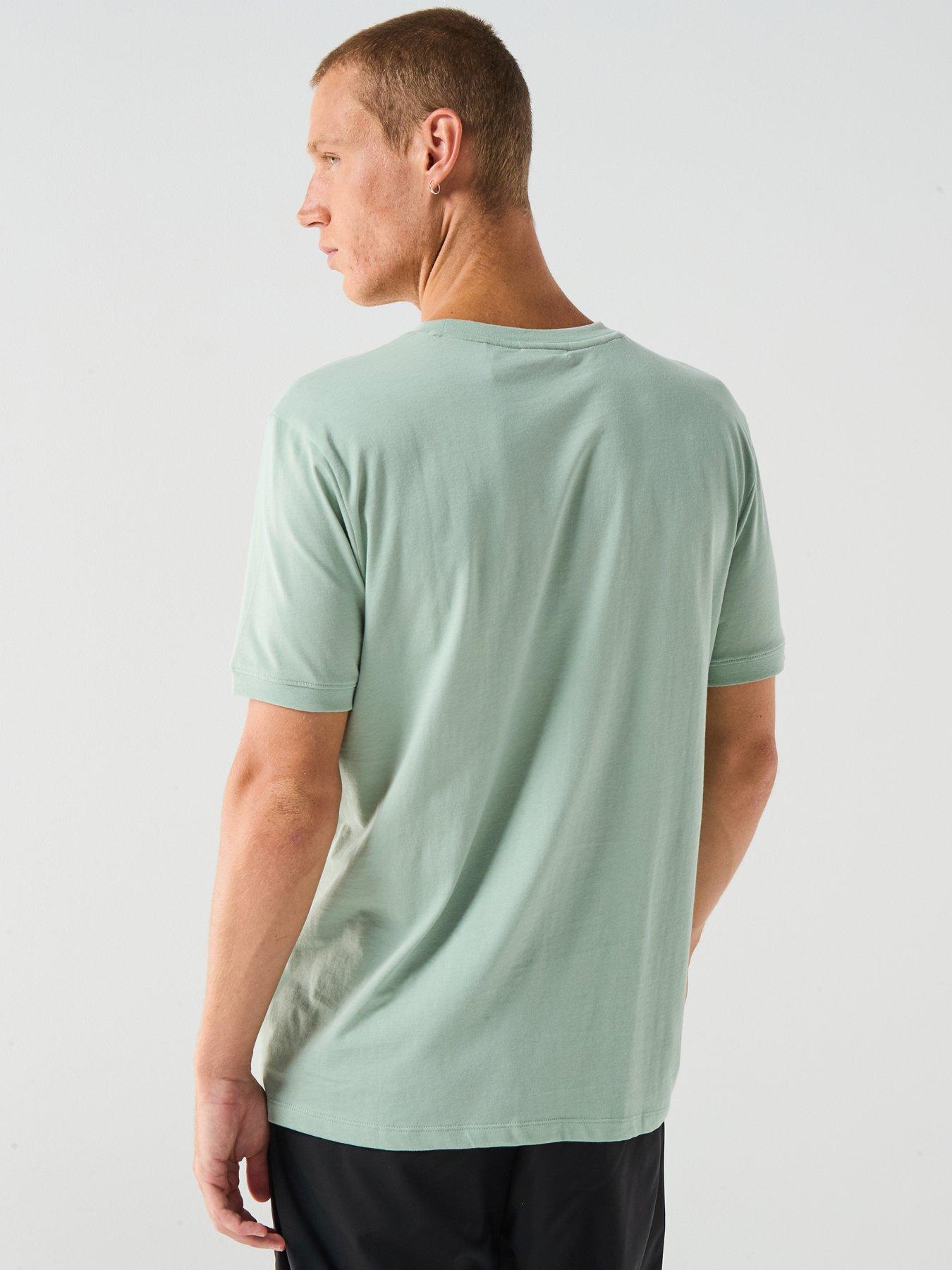 Image 2 of 5 of HUGO Regular Fit T-Shirt with Logo Label - Green