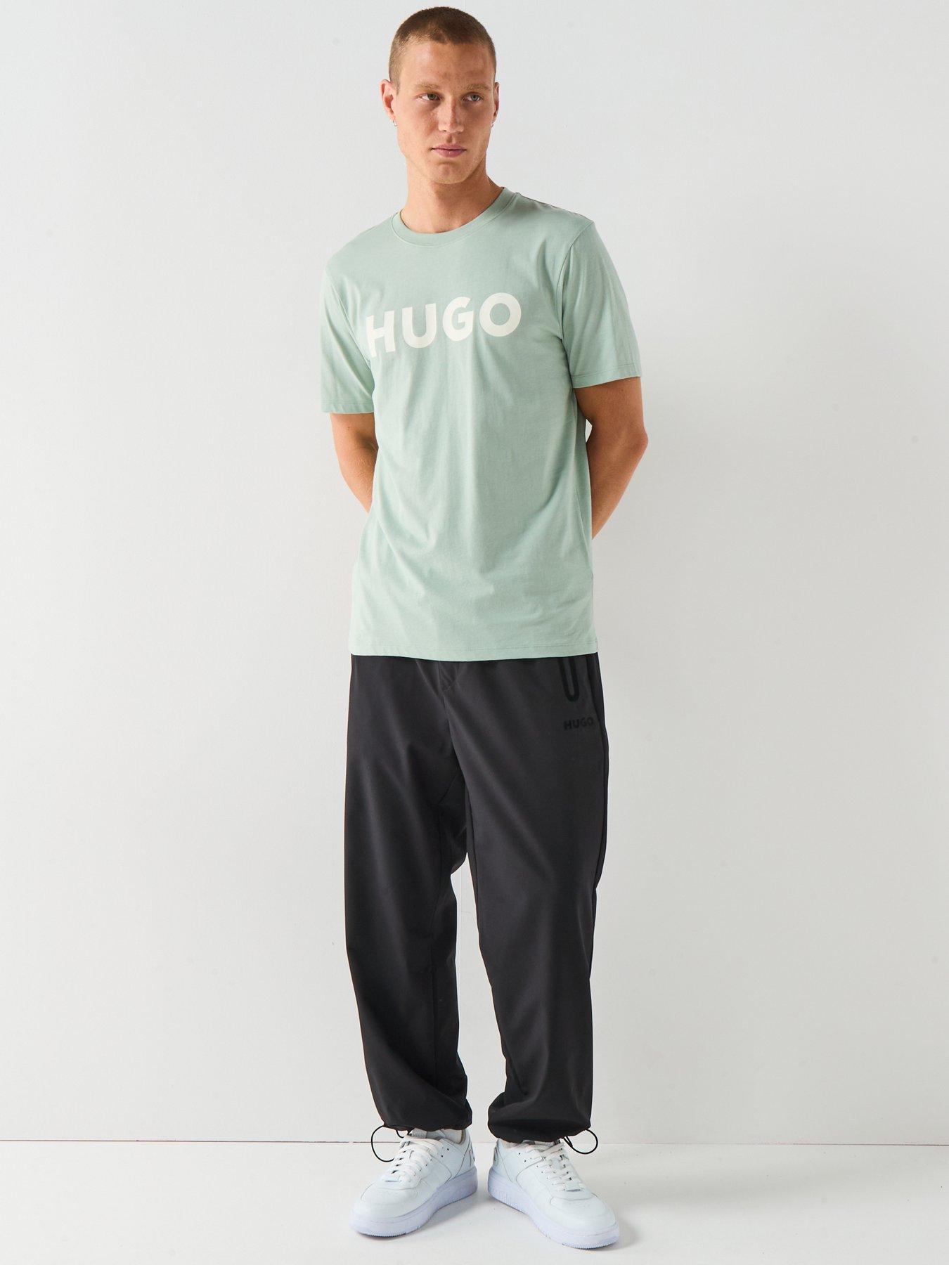  image of hugo-dulivio-regular-fit-t-shirt-green