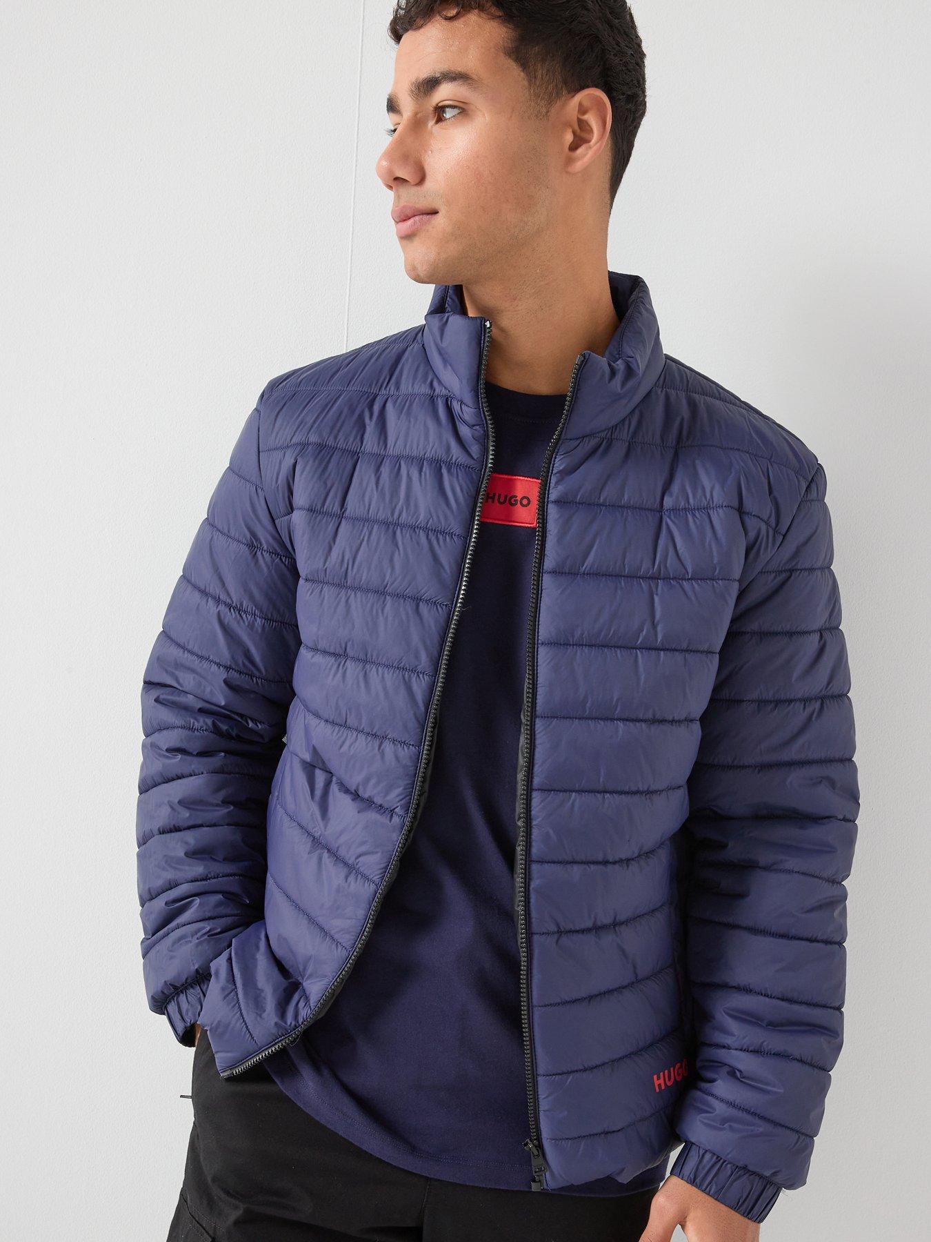 HUGO Brenti2521 Regular Fit Padded Jacket - Navy