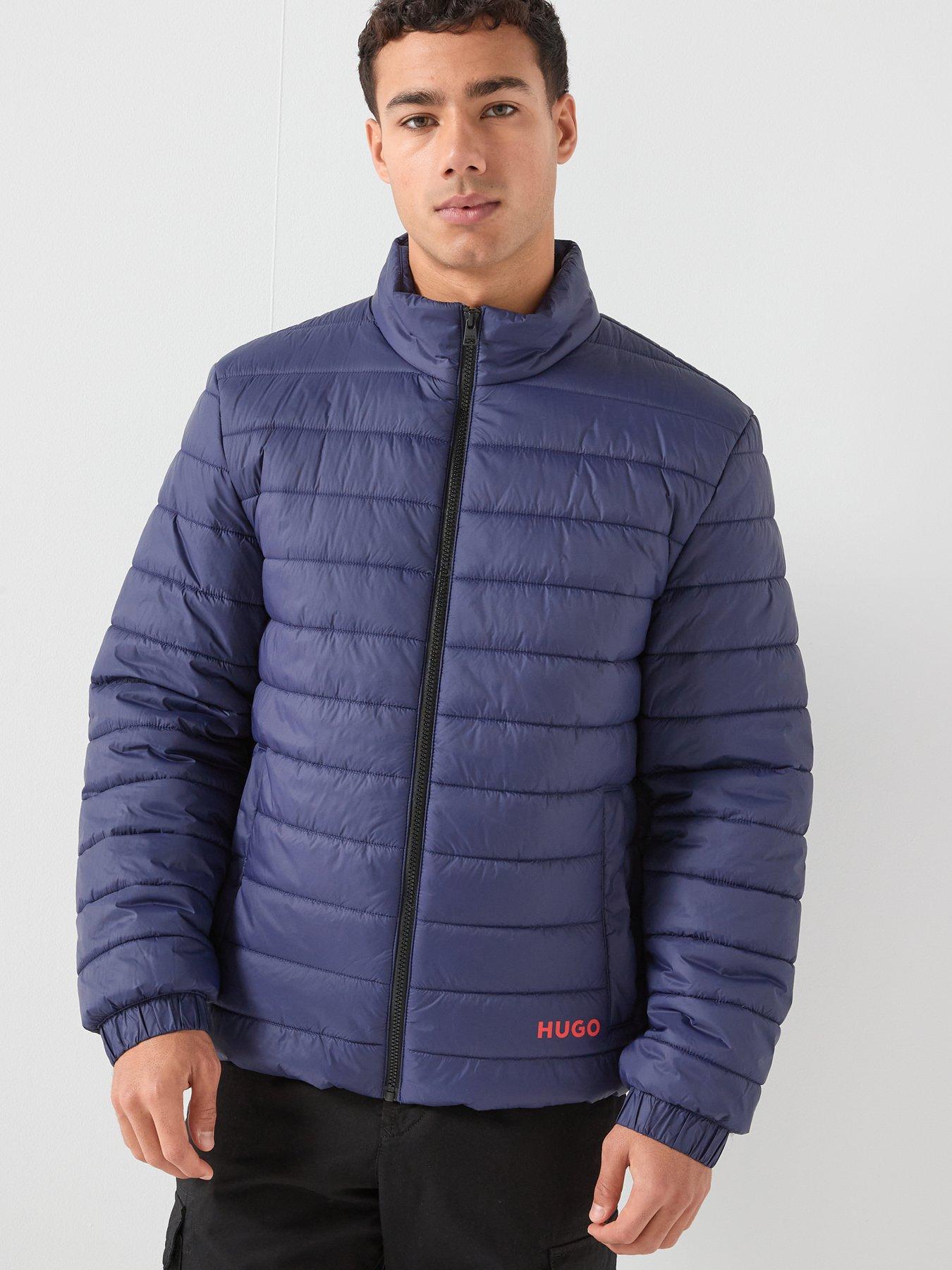 Image 5 of 5 of HUGO Brenti2521 Regular Fit Padded Jacket - Navy