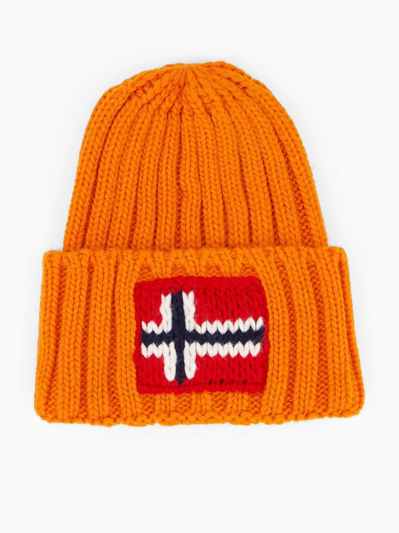 Image 1 of 4 of NAPAPIJRI Unisex F-Semiury Beanie - Orange