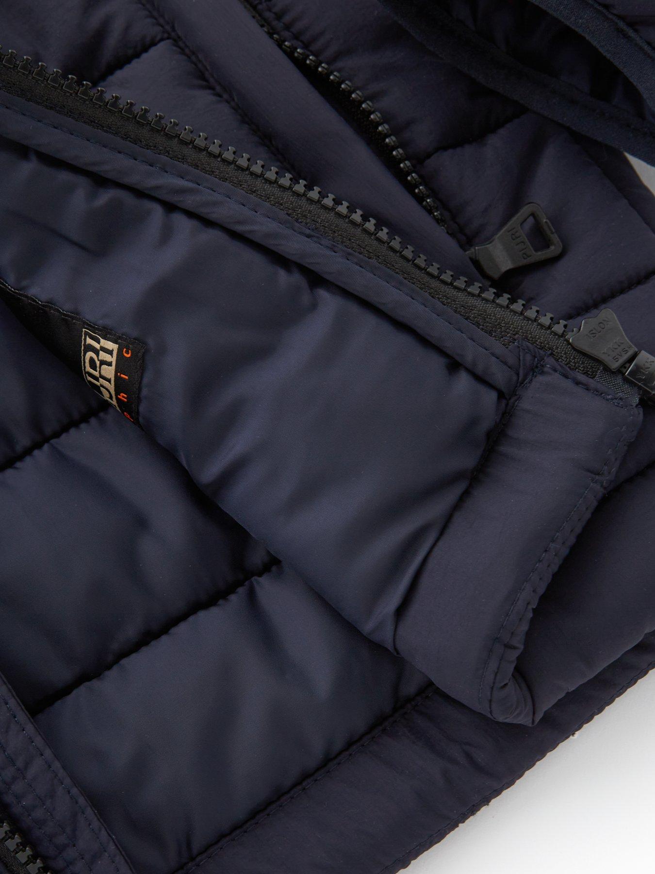Image 4 of 4 of NAPAPIJRI Kids Unisex A-Gesar Coat - Blue