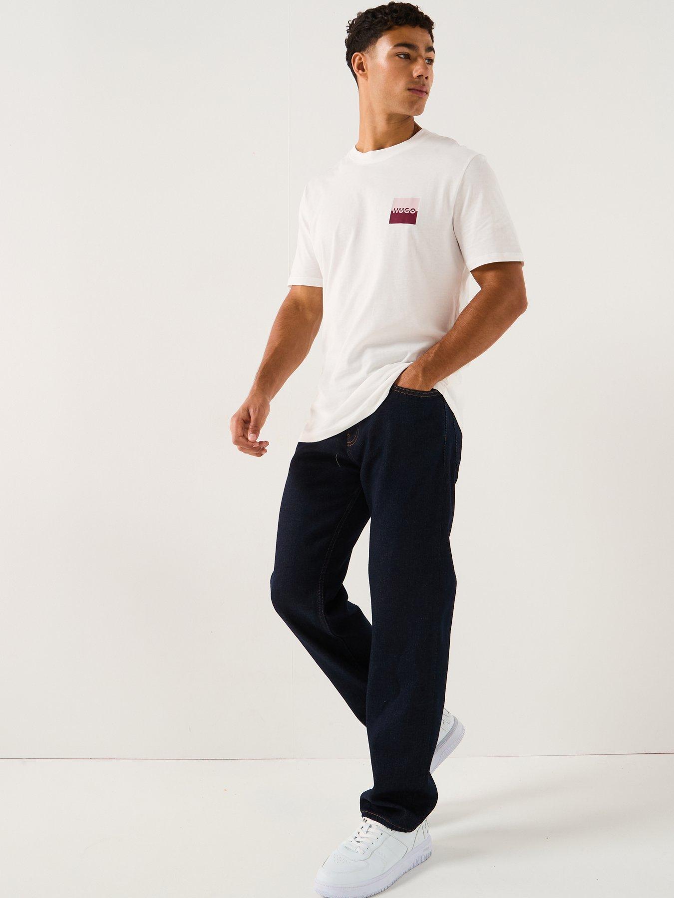 Image 5 of 5 of HUGO 840 Regular Fit Selvedge Jeans - Dark Blue