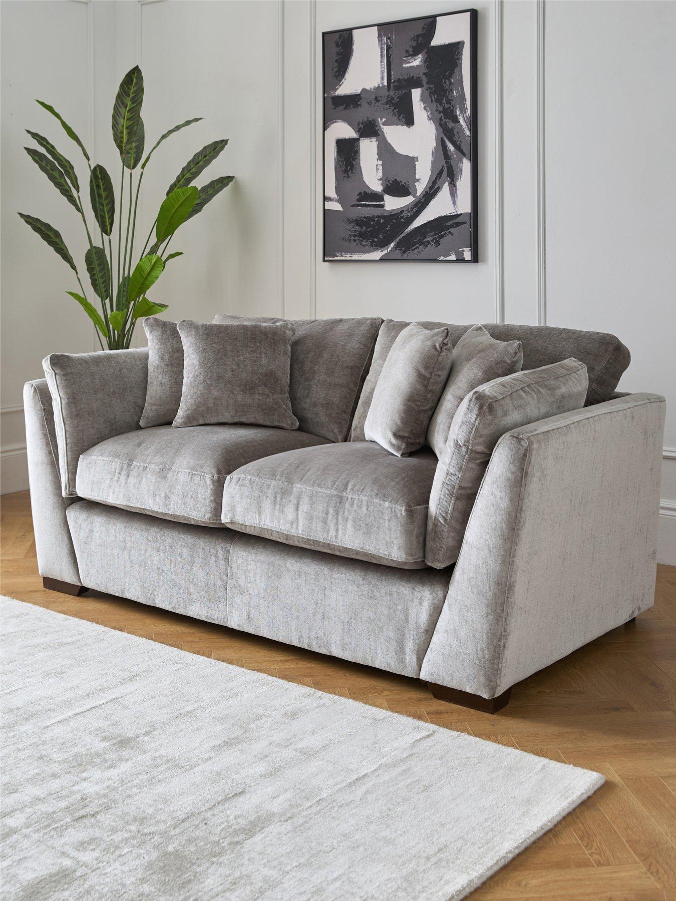 Image 1 of 7 of The Very Collection Lansa 2 Seater Fabric Sofa - Made to Order in the UK - FSC&reg; Certified