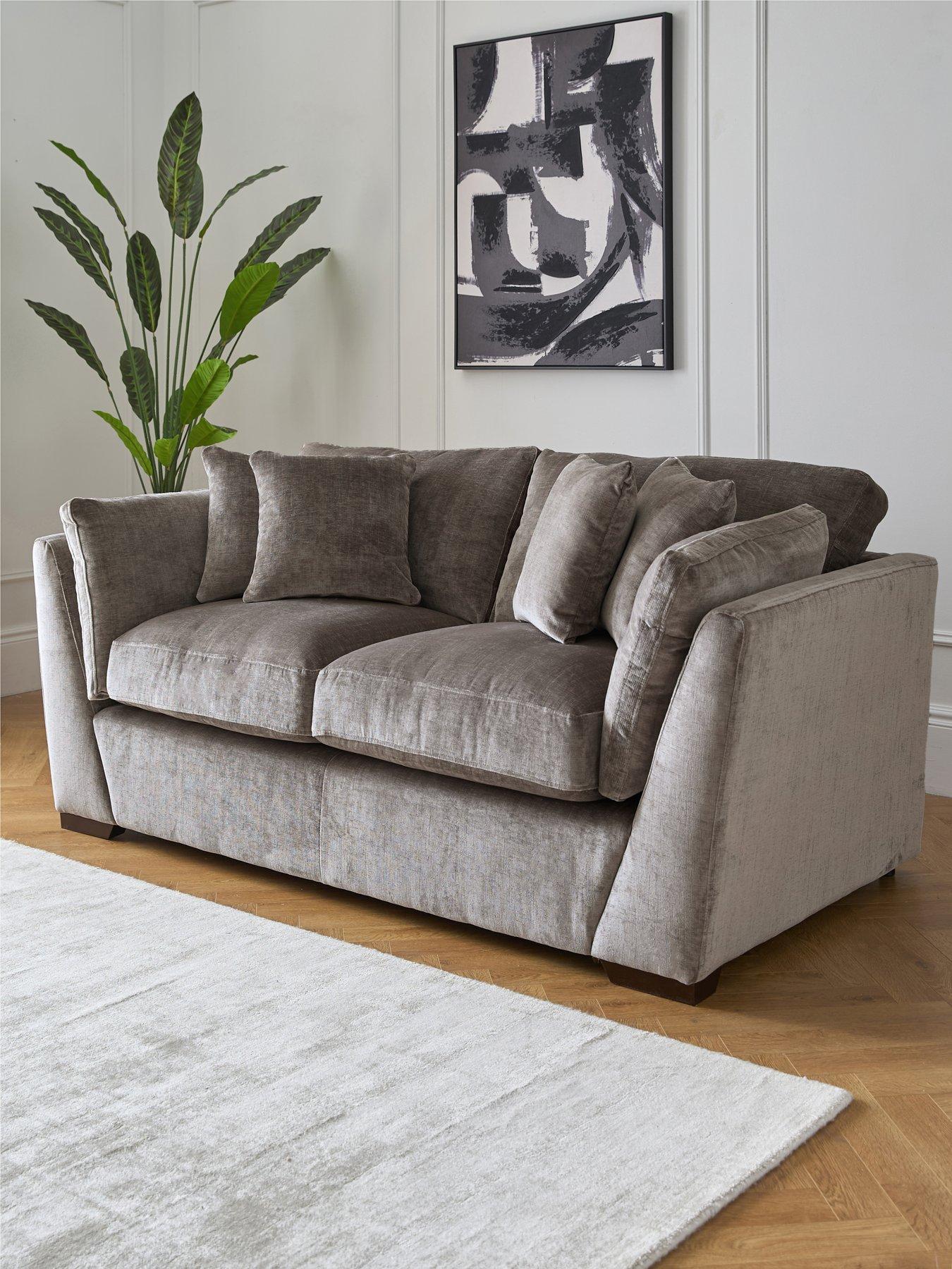 The Very Collection Lansa 2 Seater Fabric Sofa - Made to Order in the UK - FSC® Certified