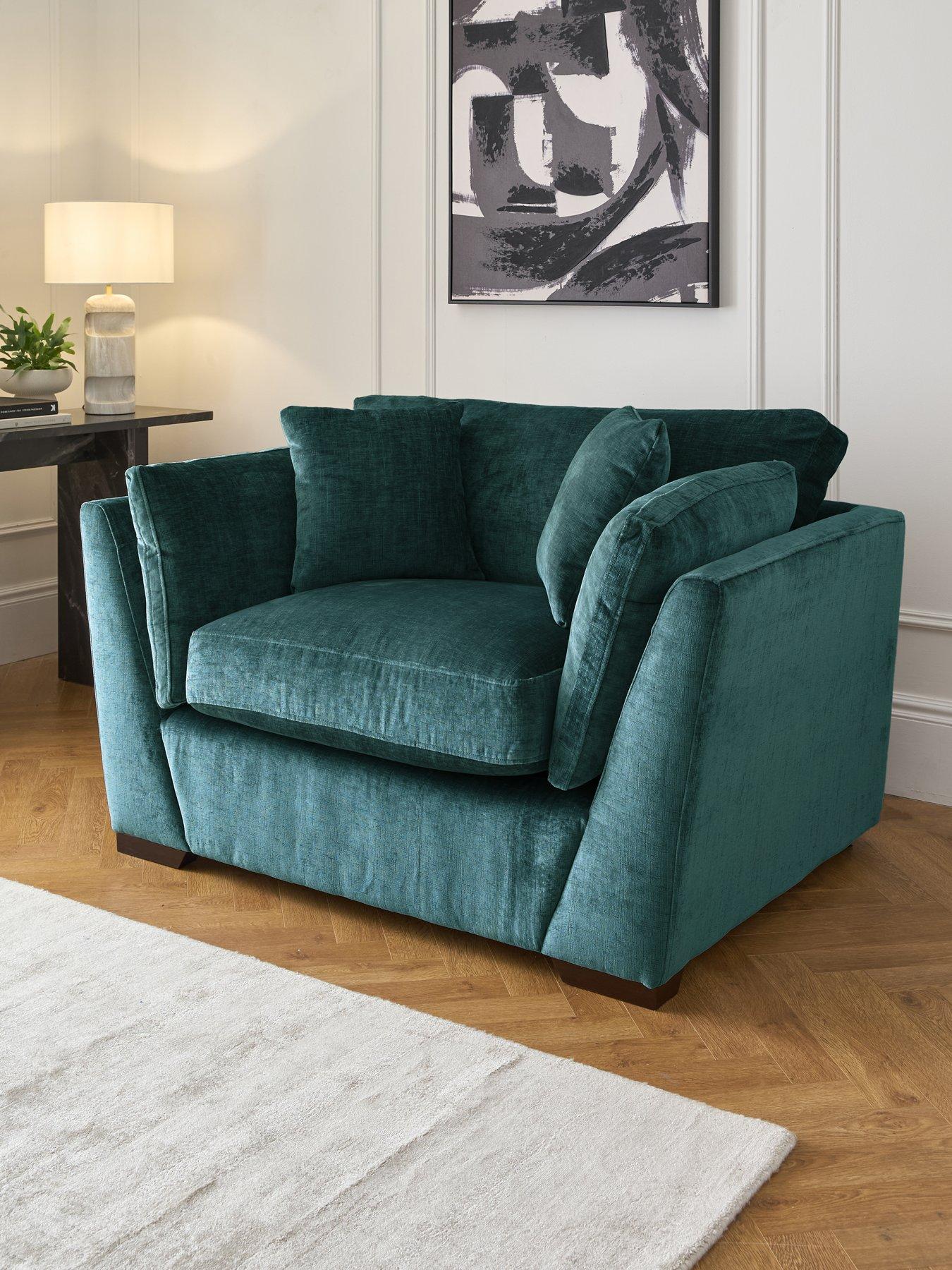 The Very Collection Lansa Fabric Love Seat - Made to Order in the UK - FSC® Certified