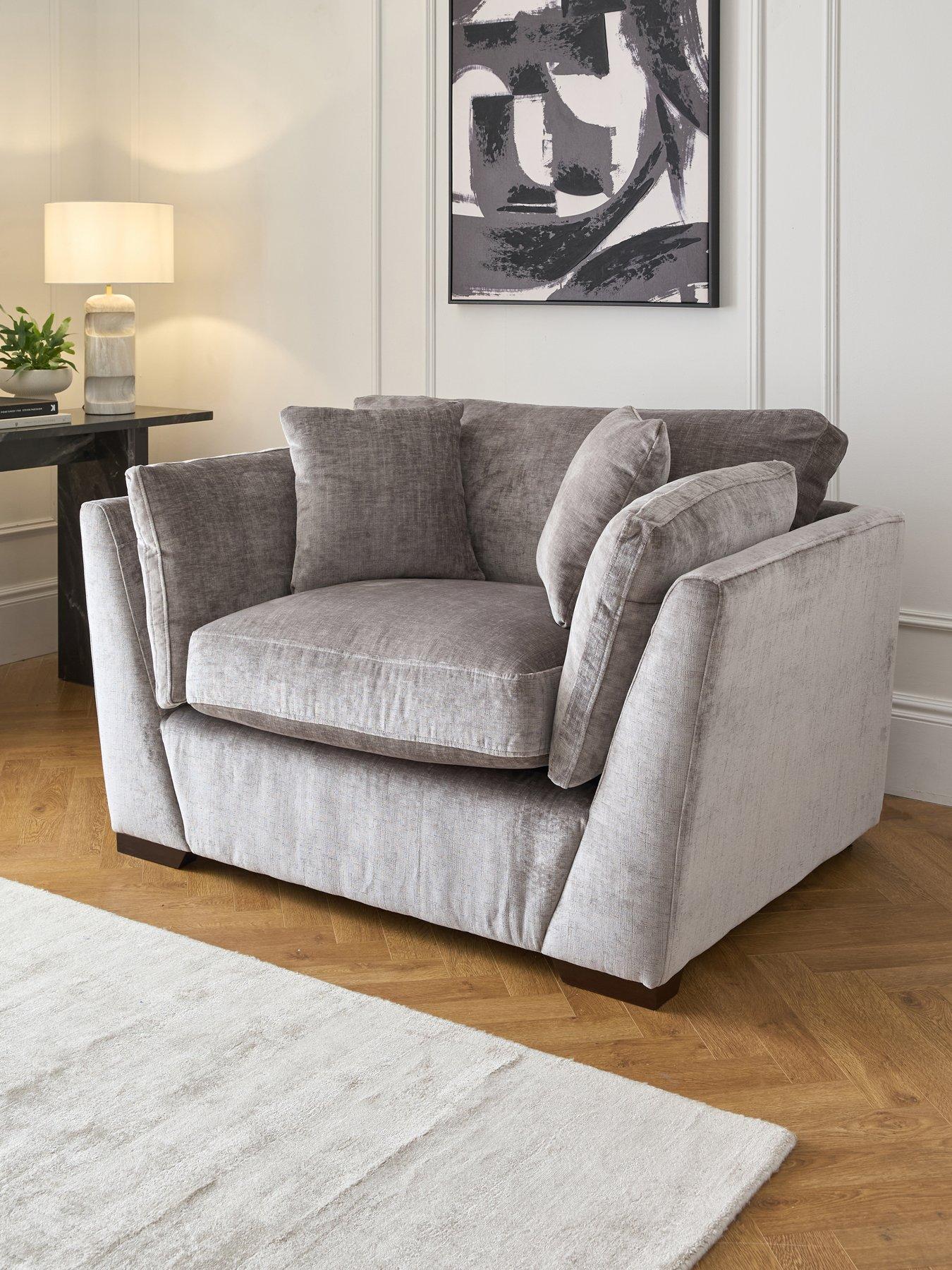 Image 1 of 7 of Very Home Lansa Fabric Love Seat&nbsp;- Made to Order in the UK