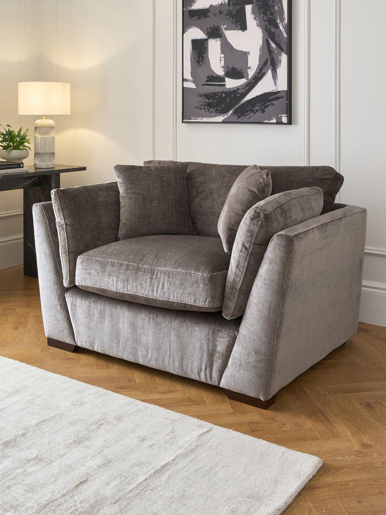 undefined Lansa Fabric Love Seat - Made to Order in the UK