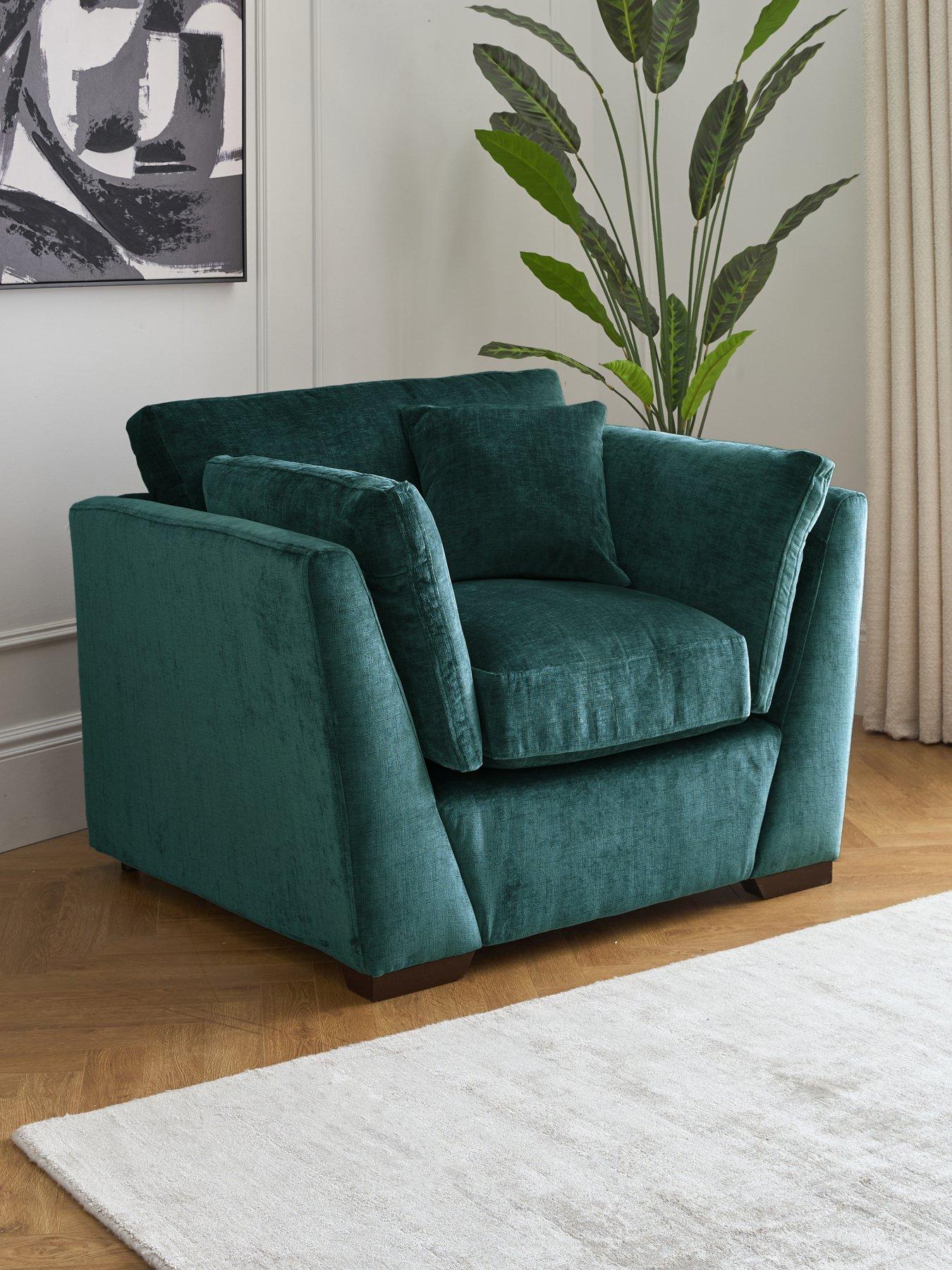 The Very Collection Lansa Fabric Armchair - Made to Order in the UK - FSC® Certified