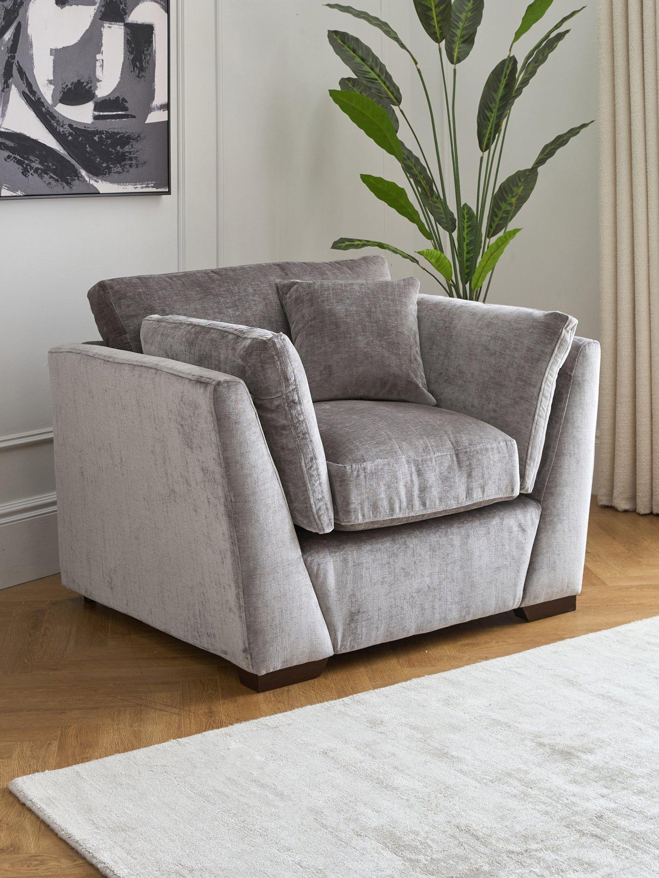 Image 1 of 7 of Very Home Lansa Fabric Armchair&nbsp;- Made to Order in the UK
