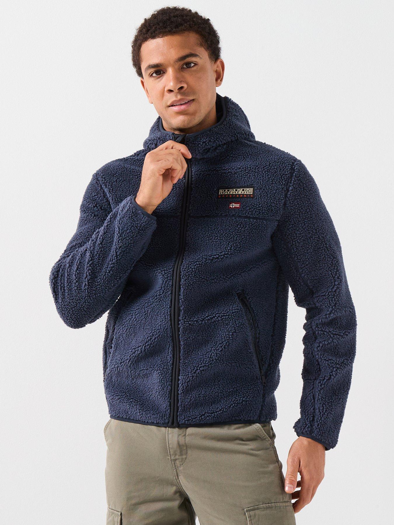 NAPAPIJRI Men's T-tynik Fleece - Blue