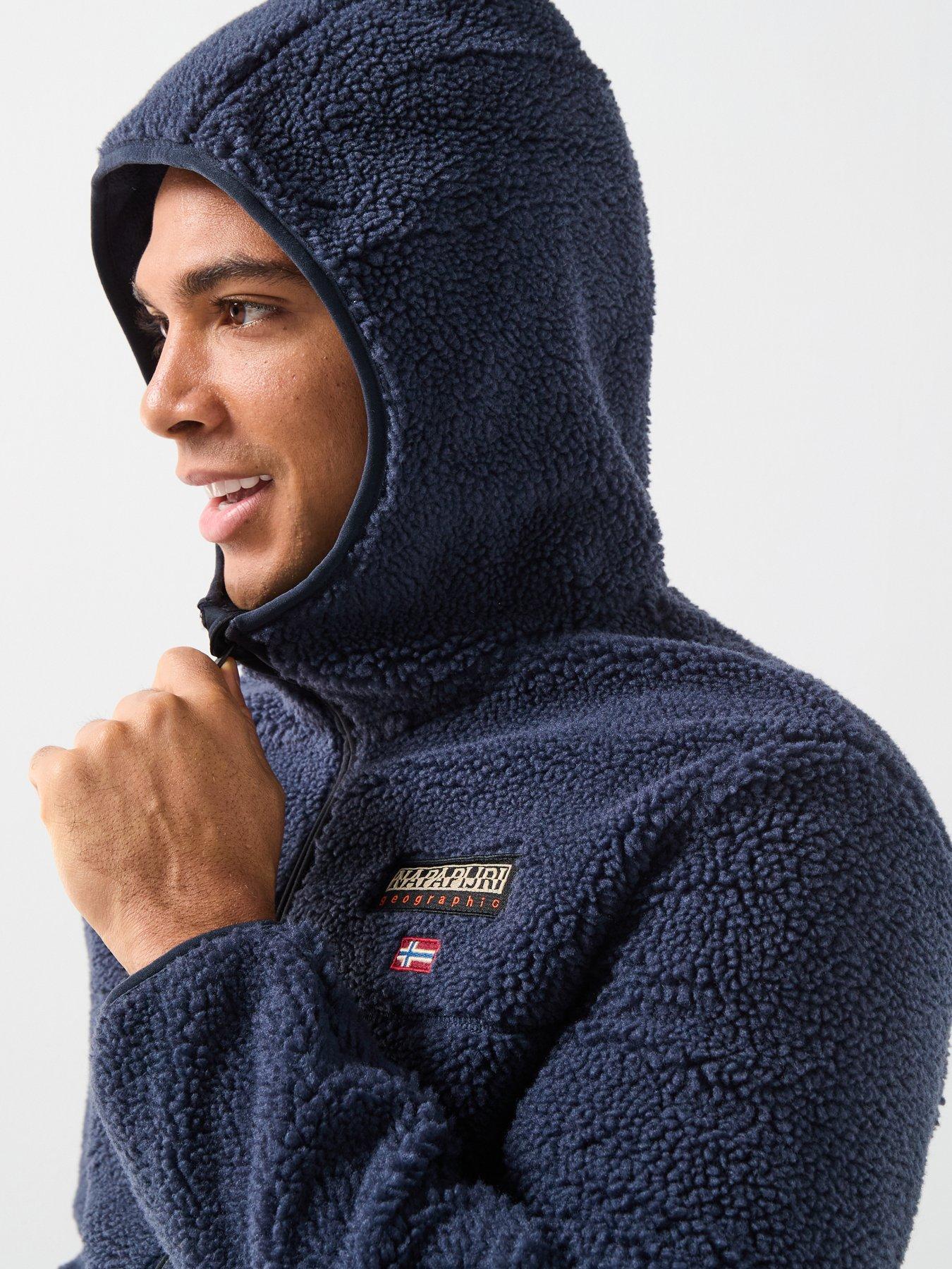  image of napapijri-mens-t-tynik-fleece-blue