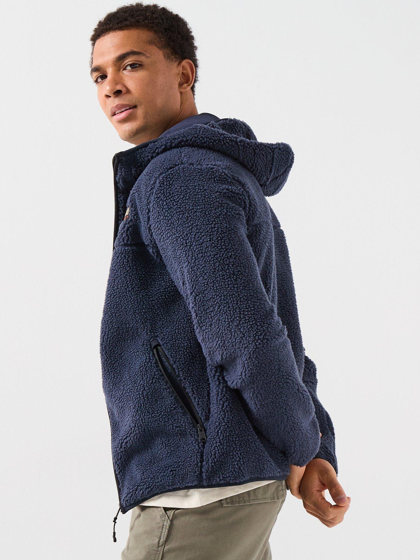  image of napapijri-mens-t-tynik-fleece-blue