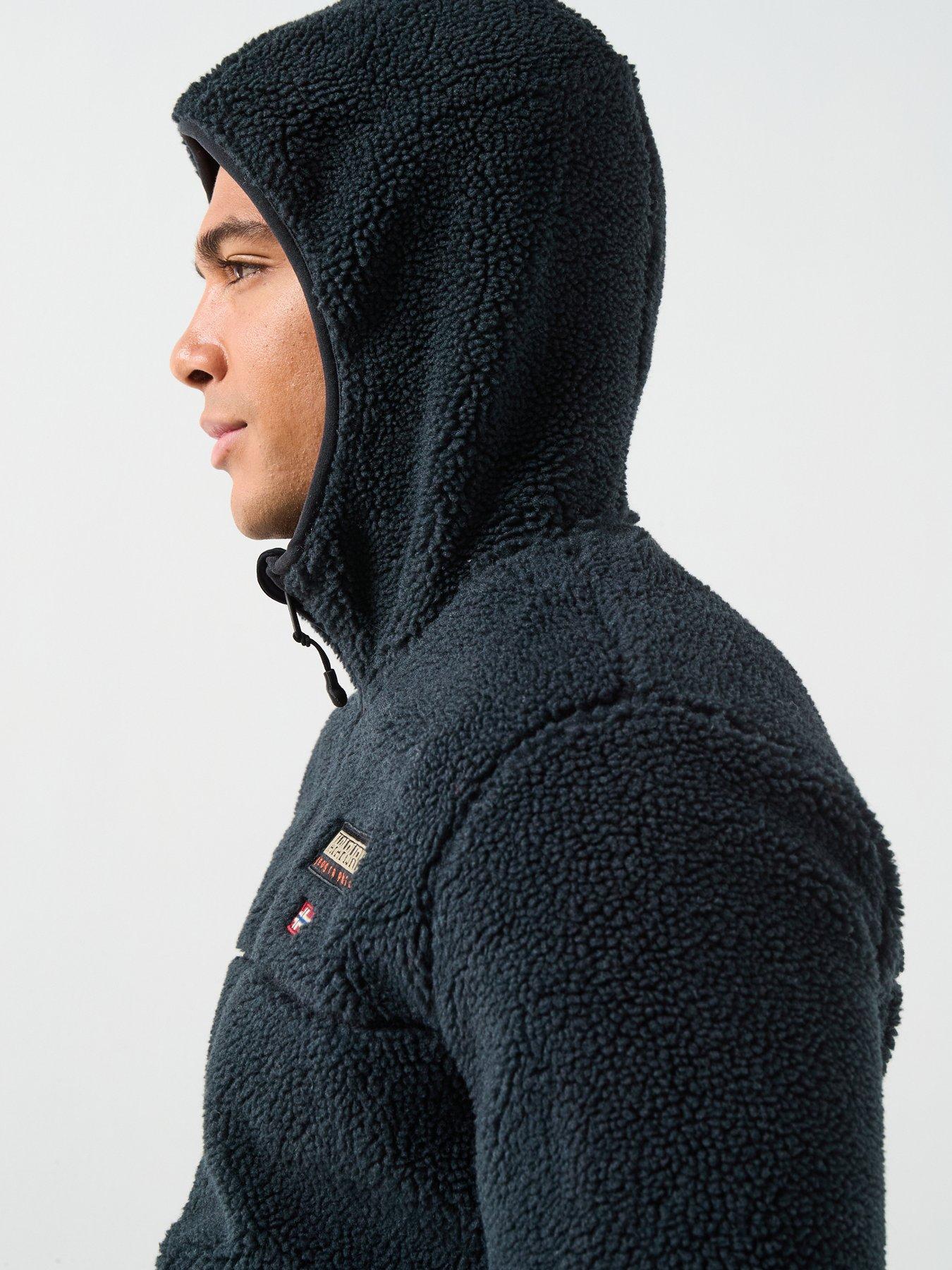  image of napapijri-mens-t-tynik-fleece-black