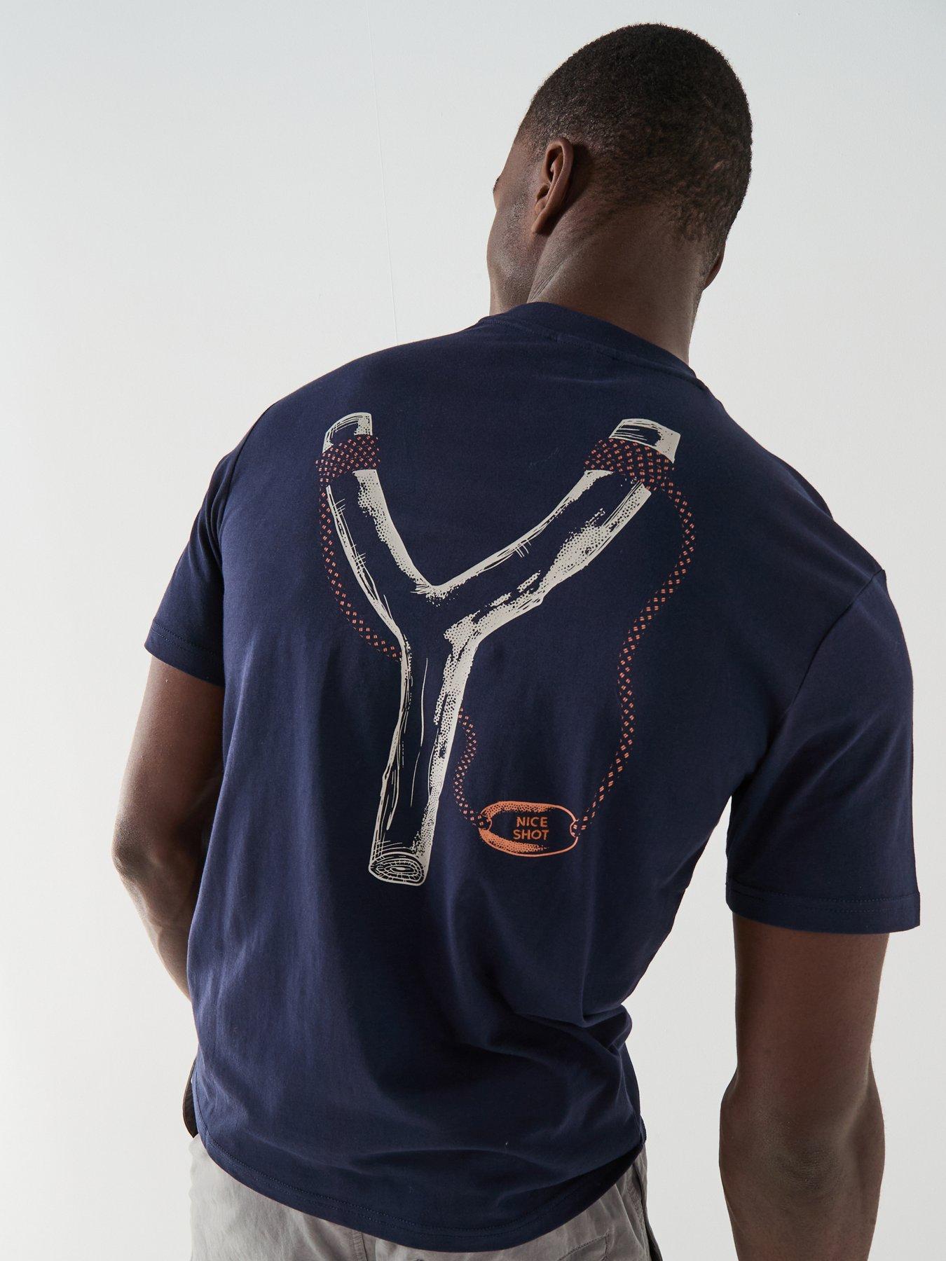 Image 2 of 6 of NAPAPIJRI Men's S-Yukis T-Shirt - Blue