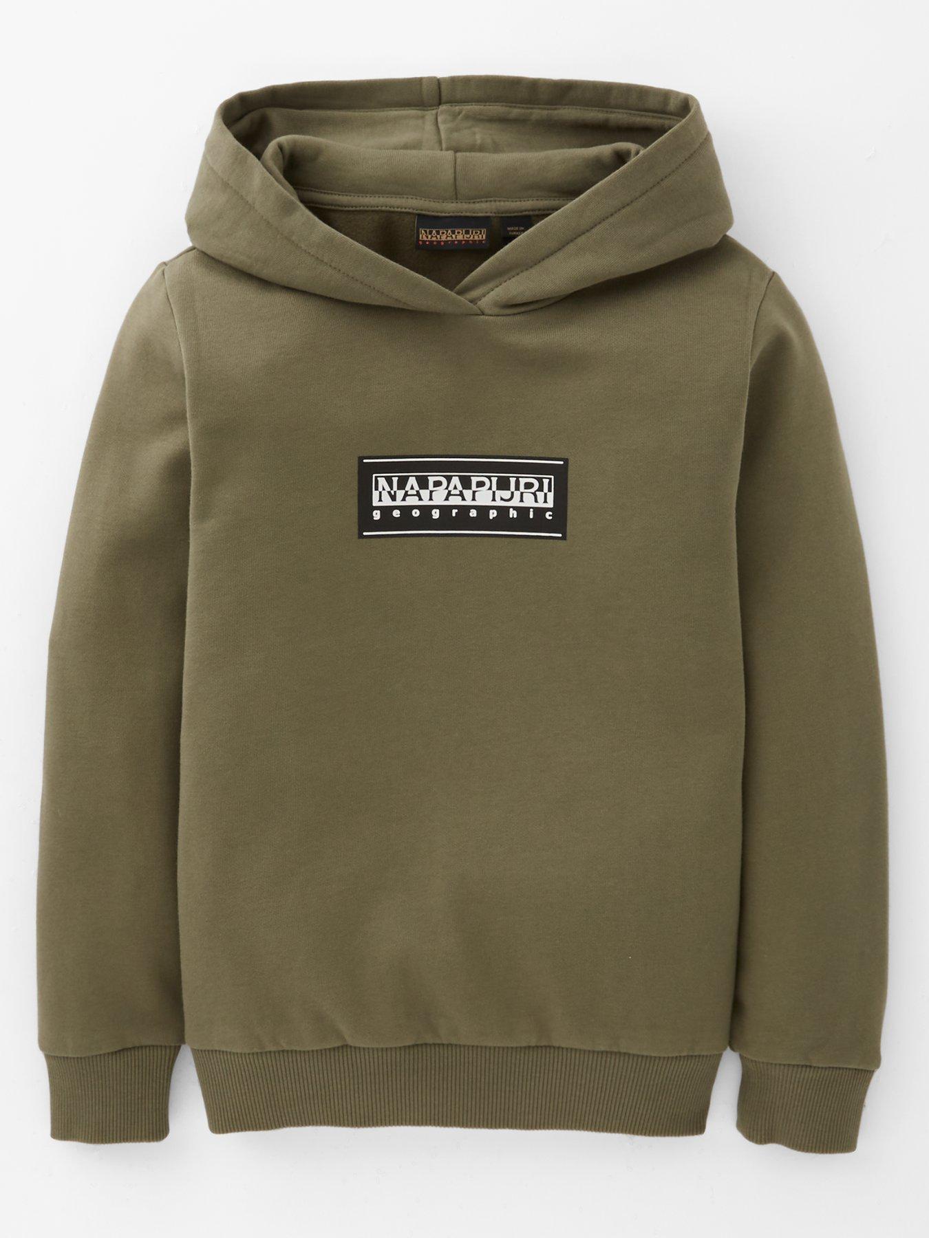 napapijri-kids-unisex-b-chamois-hoodie-green