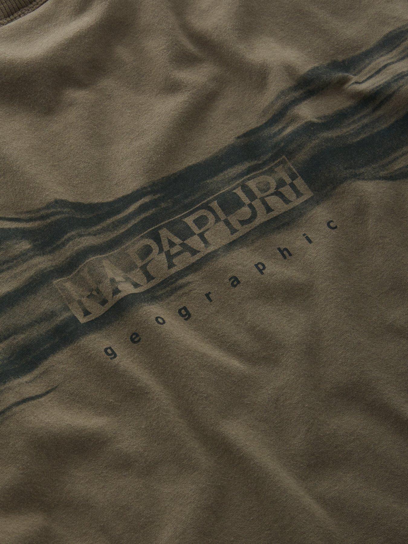 Image 4 of 4 of NAPAPIJRI Kids Unisex S-AHR T-Shirt - Green