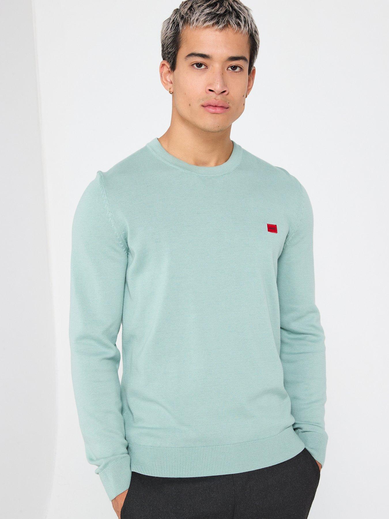 undefined San Cassius-C1 Relaxed Fit Knitted Jumper - Green