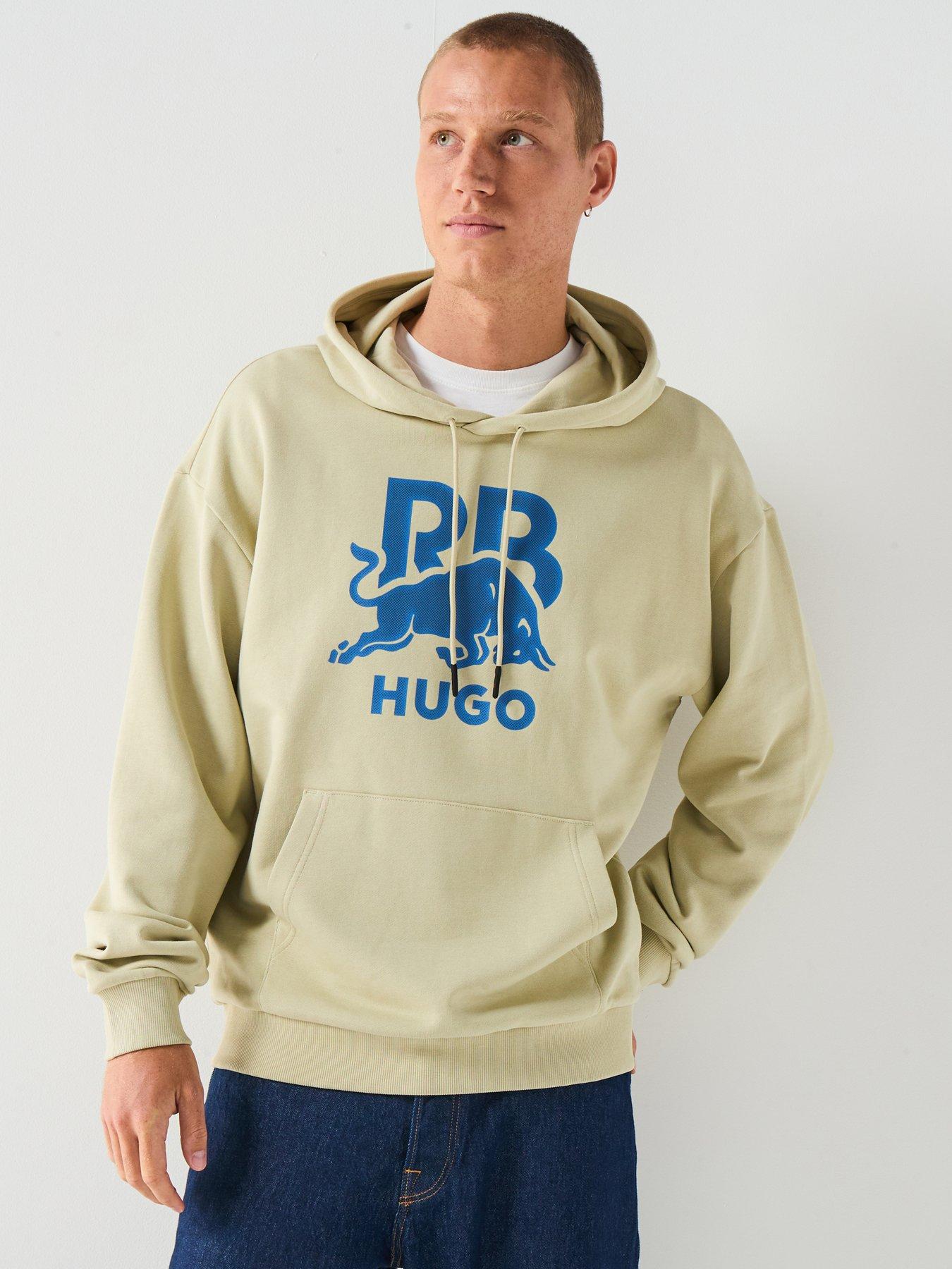 front image of hugo-doverlohood-racing-bulls-relaxed-fit-crew-sweat-beige